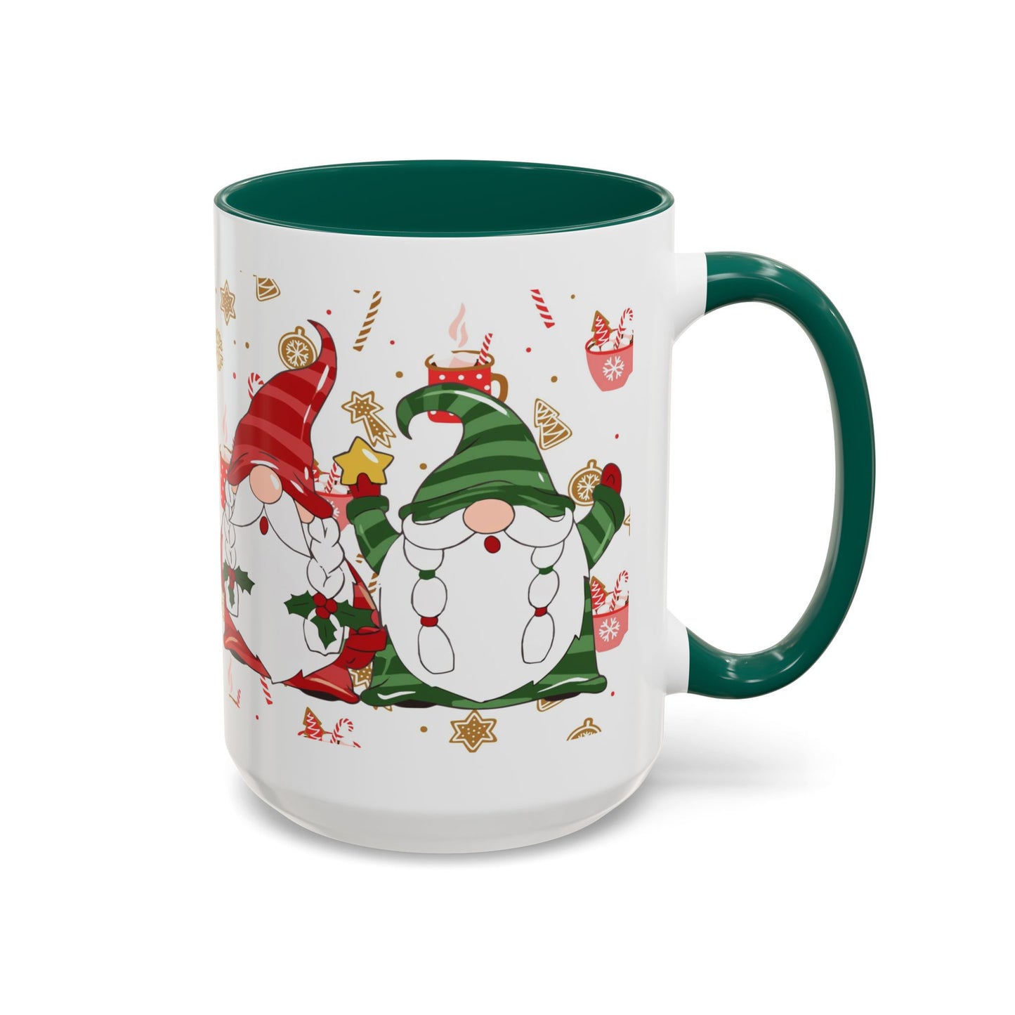 Joyous Gnome Christmas Mug Collection, Cute Holiday Coffee Cup, Festive Gnome Gift, Christmas Morning Hot Cocoa Mug, Holiday Drinkware for Family