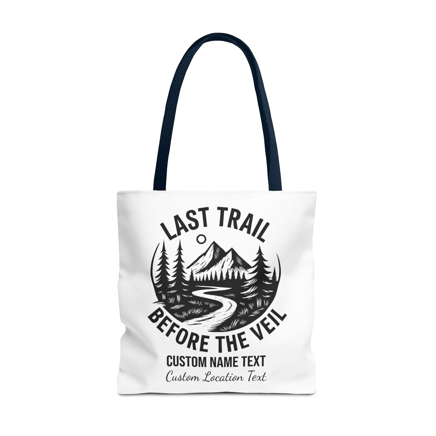 Bachelorette Last Trail Before the Veil Tote, Bride Tote Bag, Bridesmaid Tote Bags, Hen Party Favors, Bride Squad