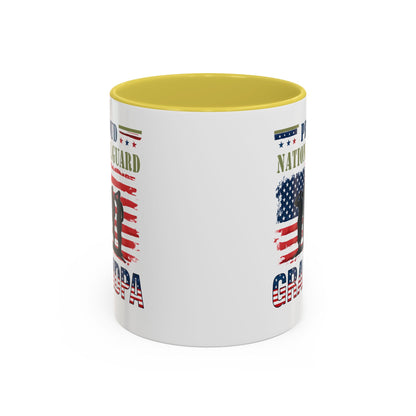 National Guard, Proud Grandpa Coffee Mug, Veteran Appreciation, Gift for Heroes, Military Family Gift