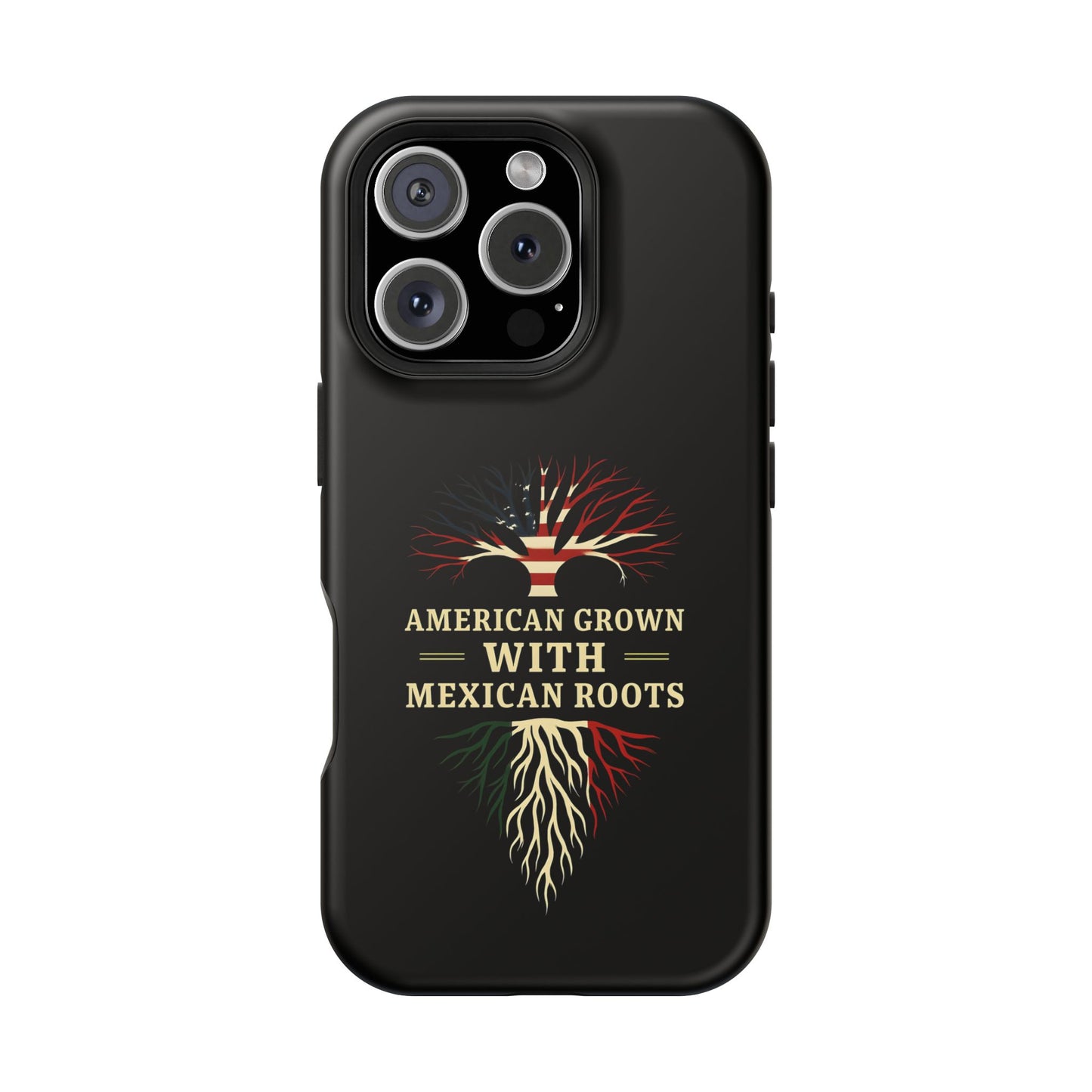 American Grown Magnetic Phone Case, Custom Tough Phone Cover, Unique Phone Accessory, Gift for Her, Multicultural Pride