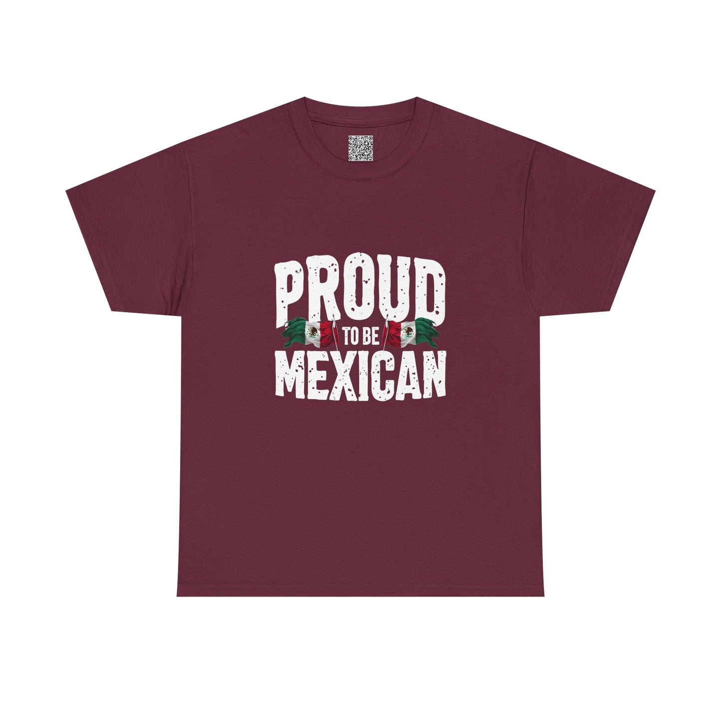 Proud to Be Mexican Cotton Shirt, Mexican Heritage Shirt, Mexican Independence Tee, Hispanic Heritage, Mexican Pride