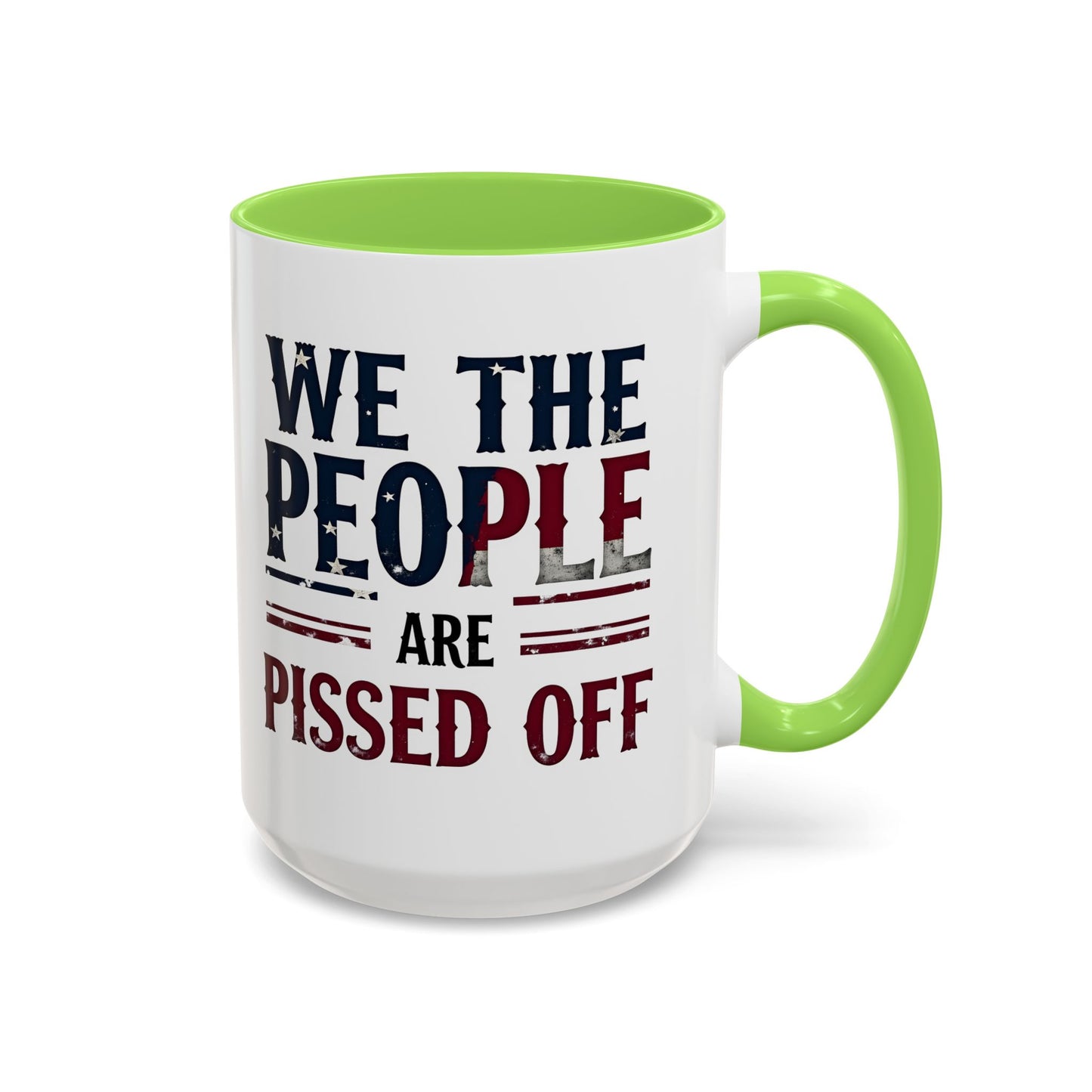 antitrump mug, foxtrot delta tango, We The People Are Pissed Off Mug, Political Mug, Freedom Mug, Democratic Mug, Anti Trump Mug