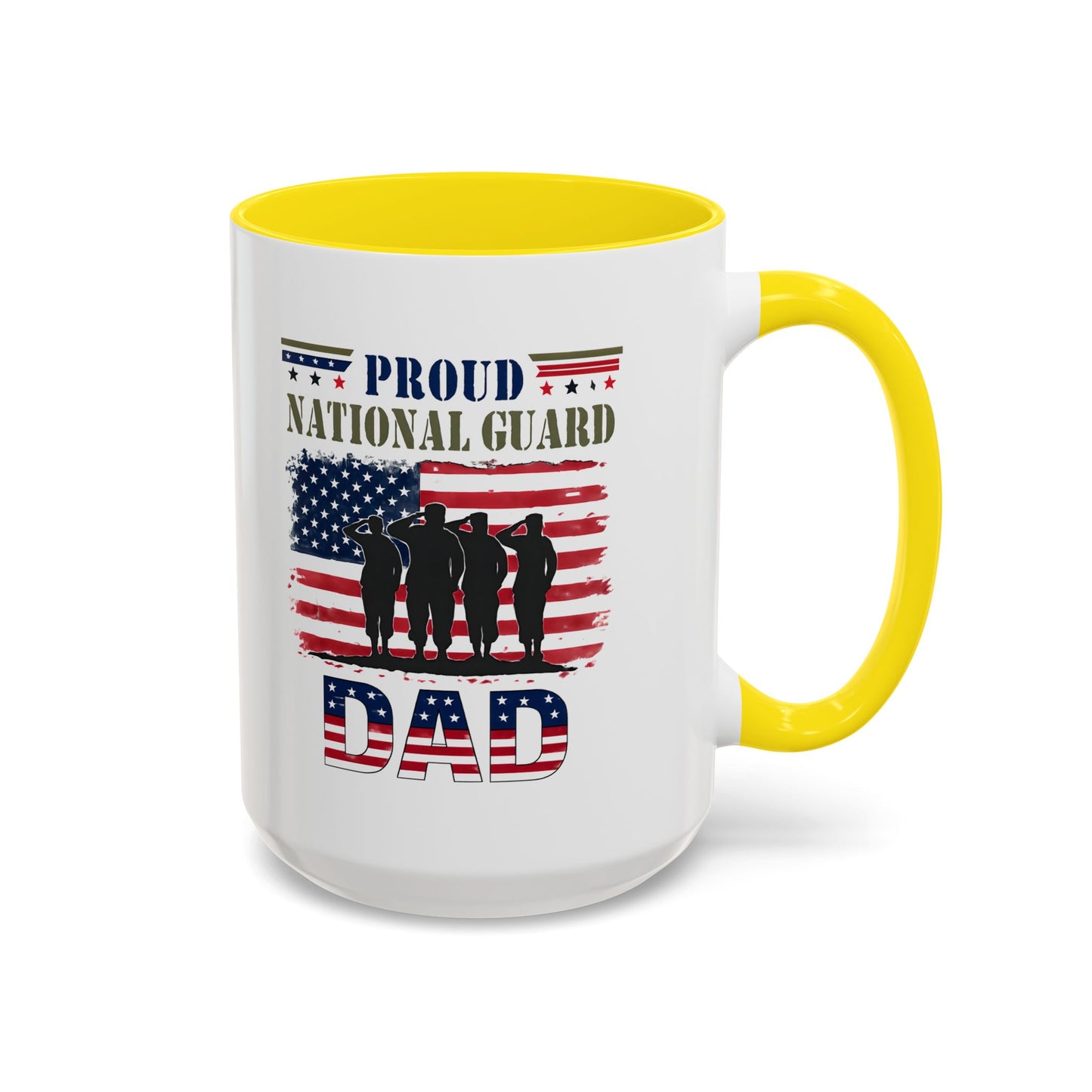 Proud National Guard Dad Coffee Mug, Army National Guard, Veteran Appreciation, Military Family Gift, Gift For Heroes