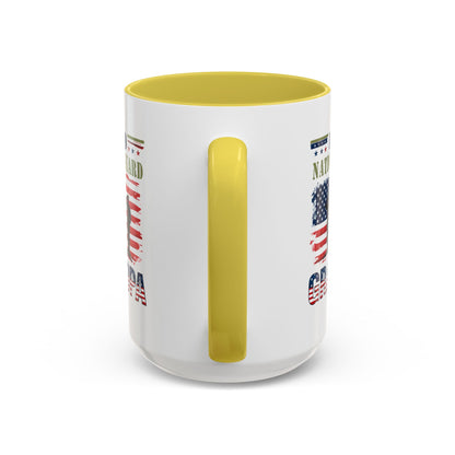 National Guard, Proud Grandpa Coffee Mug, Veteran Appreciation, Gift for Heroes, Military Family Gift