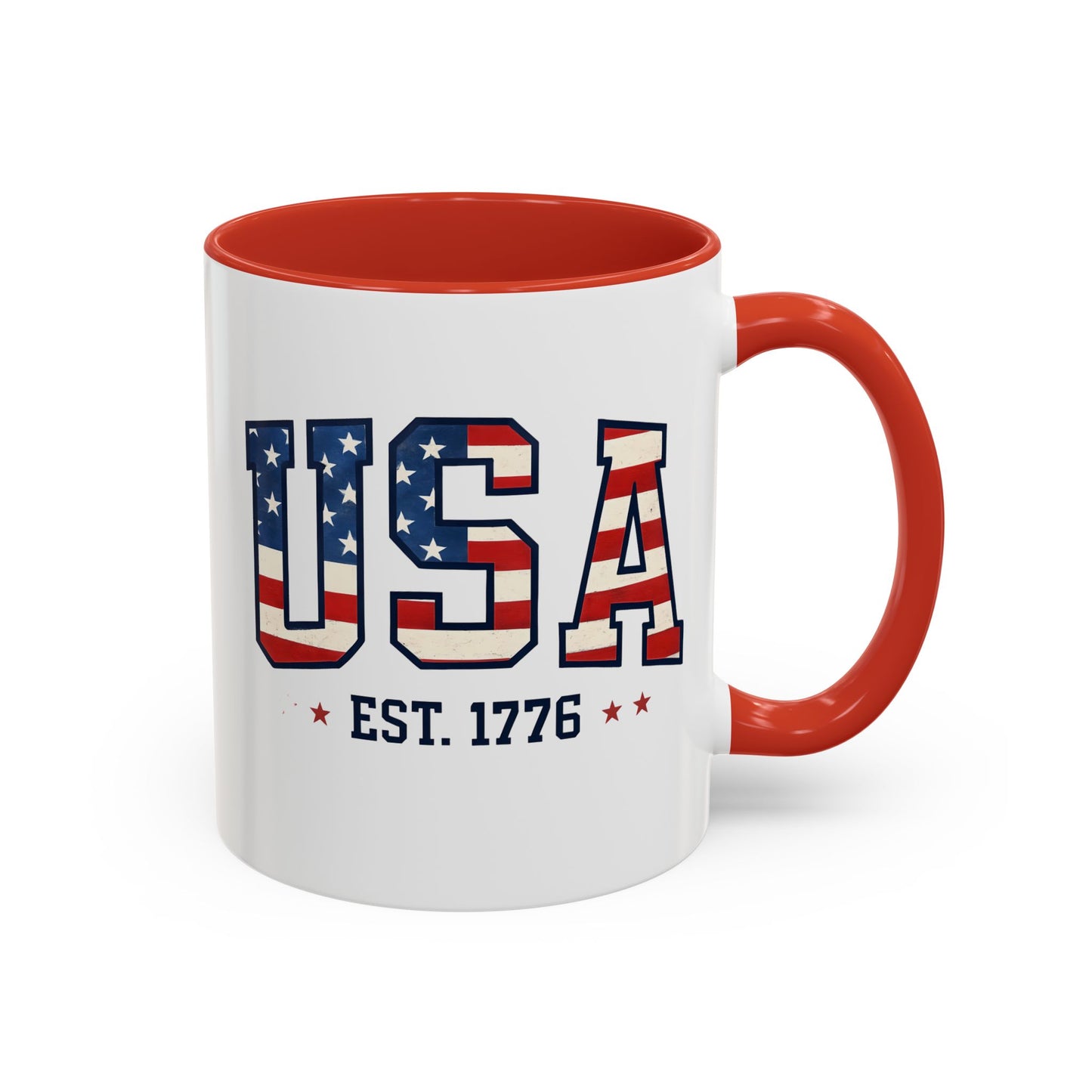 USA Patriotic Coffee Mug, Memorial Day Mug, American Flag Mug, Patriotic Mug, Freedom Cup, USA Flag Mug, Fourth of July