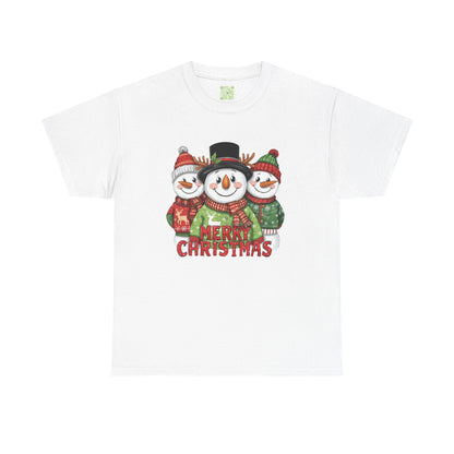 Merry Christmas Snowman Tee, Funny Snowman, Snowman Shirt, Let It Snow, Snowman Lover Gift, Snowman Gift for Her