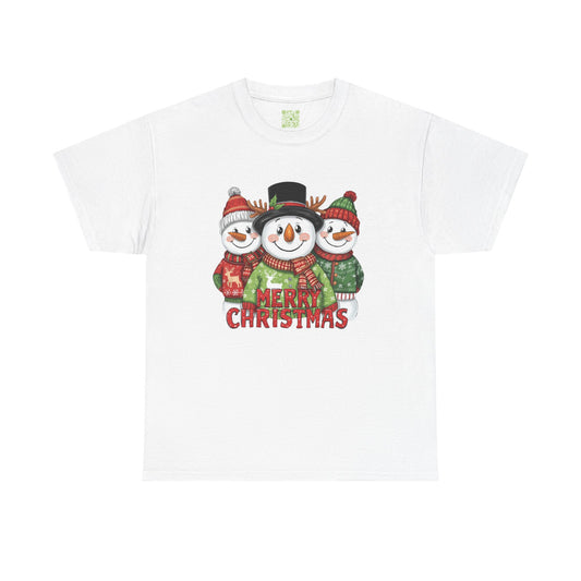 Merry Christmas Snowman Tee, Funny Snowman, Snowman Shirt, Let It Snow, Snowman Lover Gift, Snowman Gift for Her