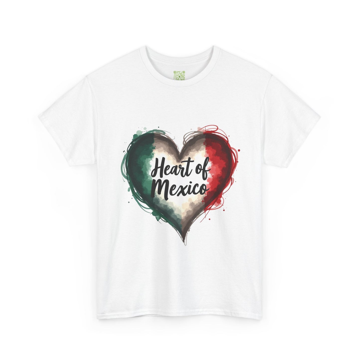 Viva la Vida Heart of Mexico Tee, Unisex Cotton Tee, Celebrate Mexican Heritage, Cinco de Mayo, Gift for Culture Lovers, Mexican Pride Tee