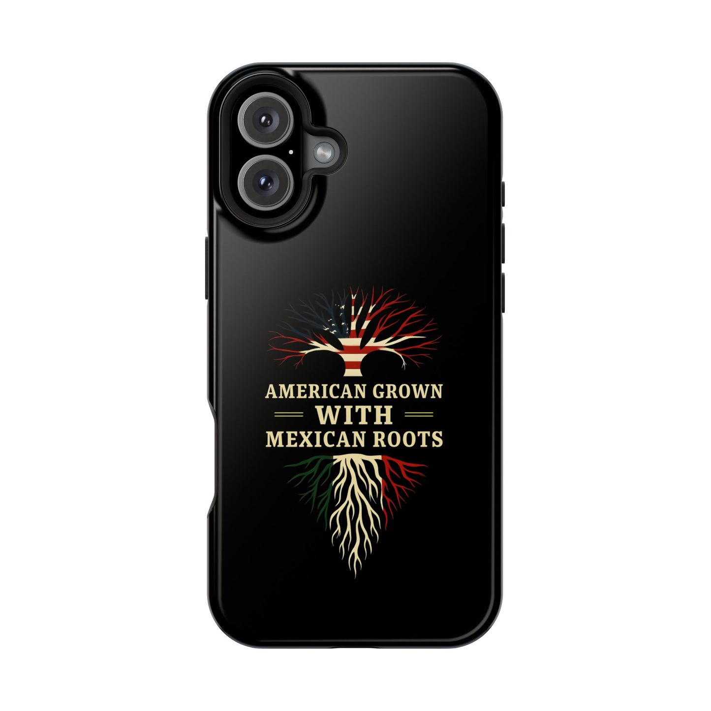 American Grown Magnetic Phone Case, Custom Tough Phone Cover, Unique Phone Accessory, Gift for Her, Multicultural Pride