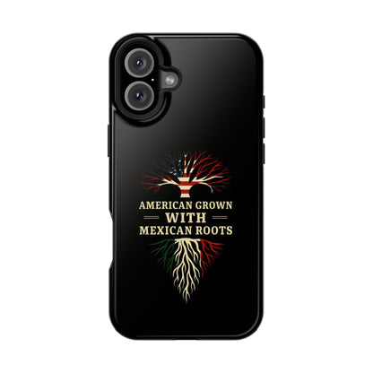 American Grown Magnetic Phone Case, Custom Tough Phone Cover, Unique Phone Accessory, Gift for Her, Multicultural Pride