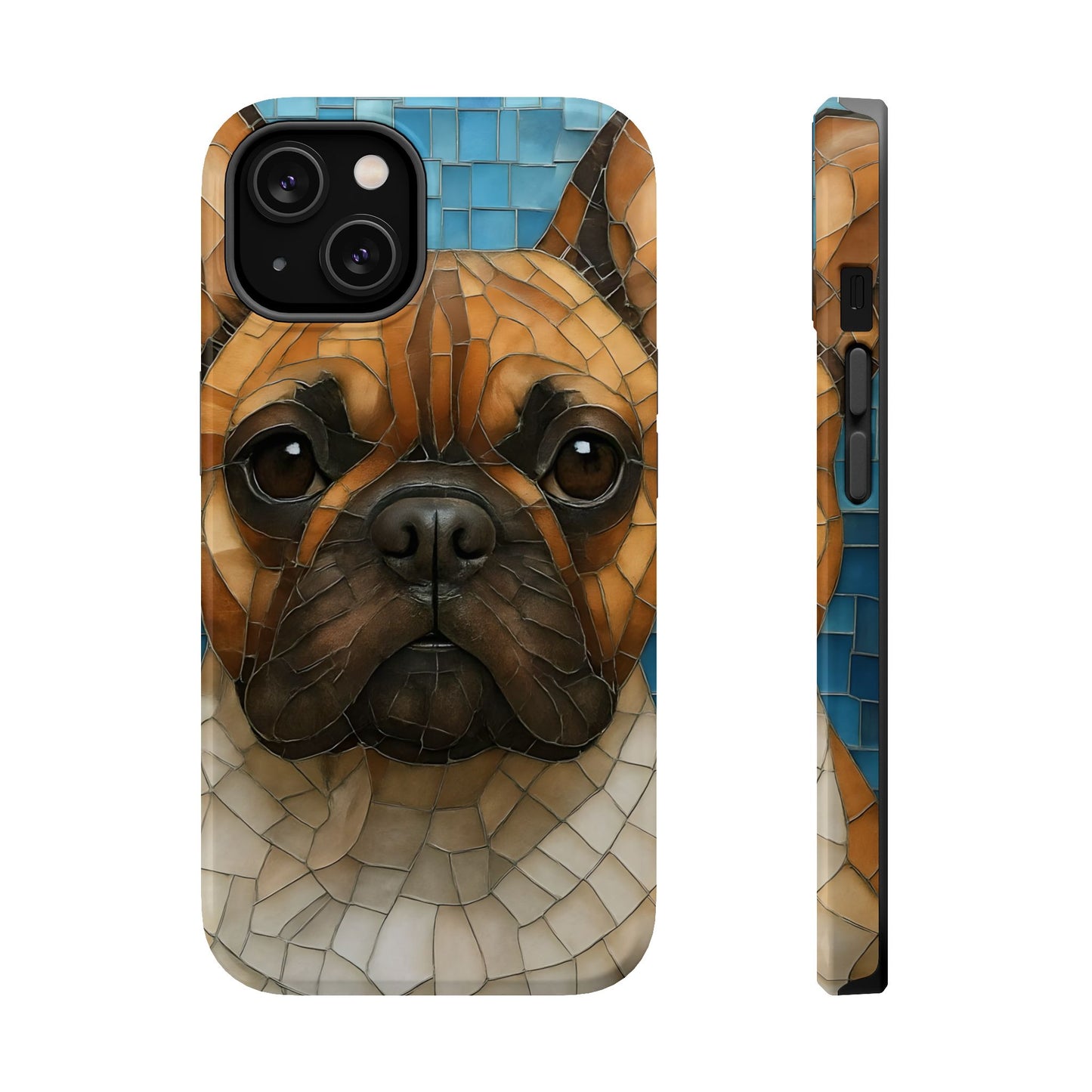 French Bulldog Mosaic Phone Case, French Bulldog Art, Dog iPhone Case, Frenchie Mom, French Bulldog Gift, Dog Lover