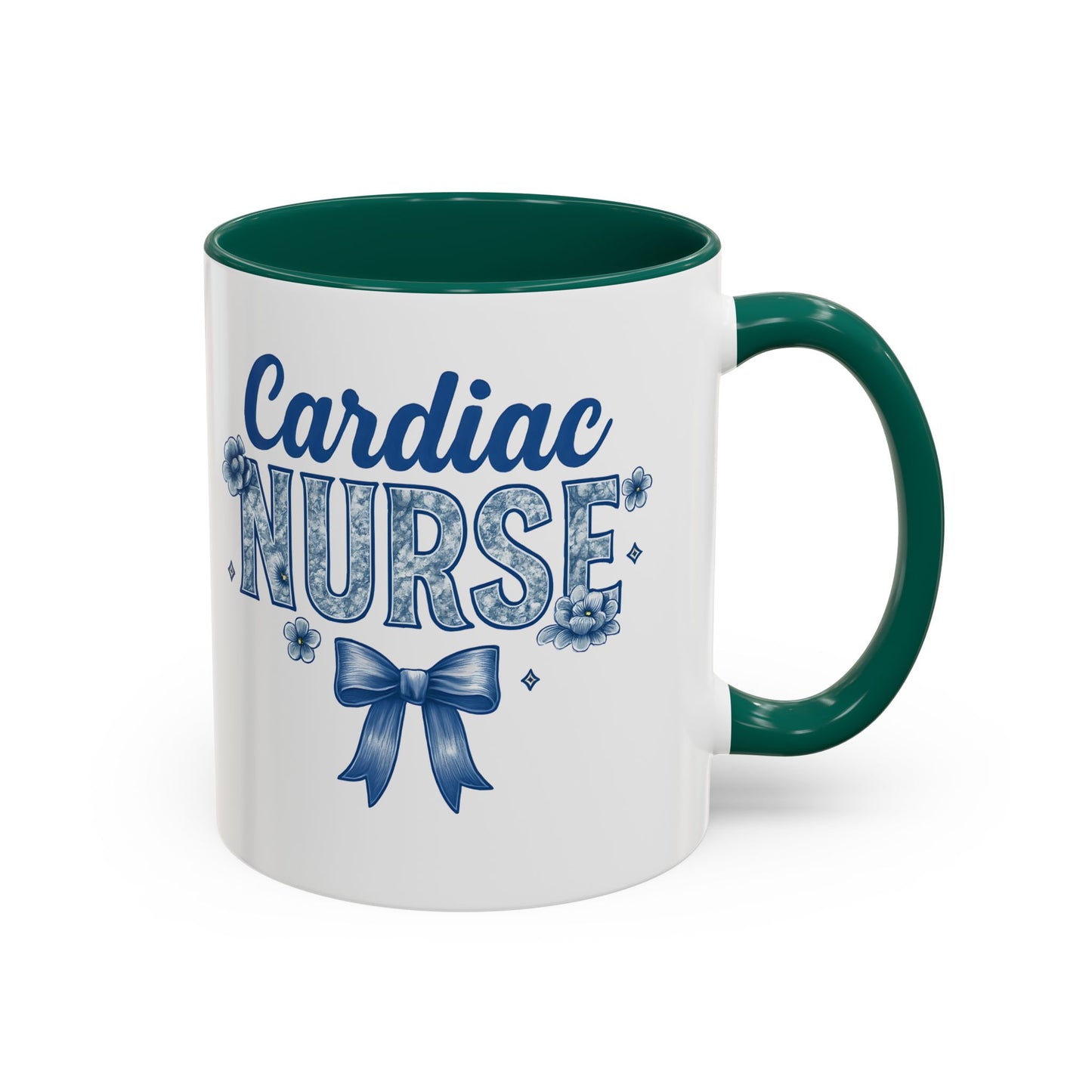 Chinoiserie Gift, Nurse Mug, Cardiac Nurse Mug, Cardiac ICU Mug, CVICU Nurse Mug, Cardiology Nurse Gift, Nurse Team Mug
