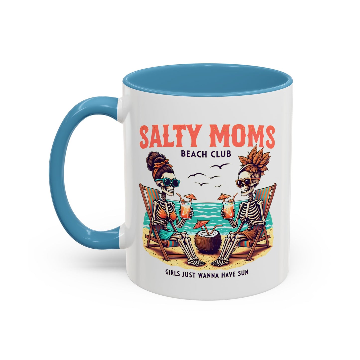 Salty Moms Beach Club Mug, Salty Mug, Summer Mom Mug, Hot Mom Summer, Beach Club Mug, Stay Salty Mug, Beach Days