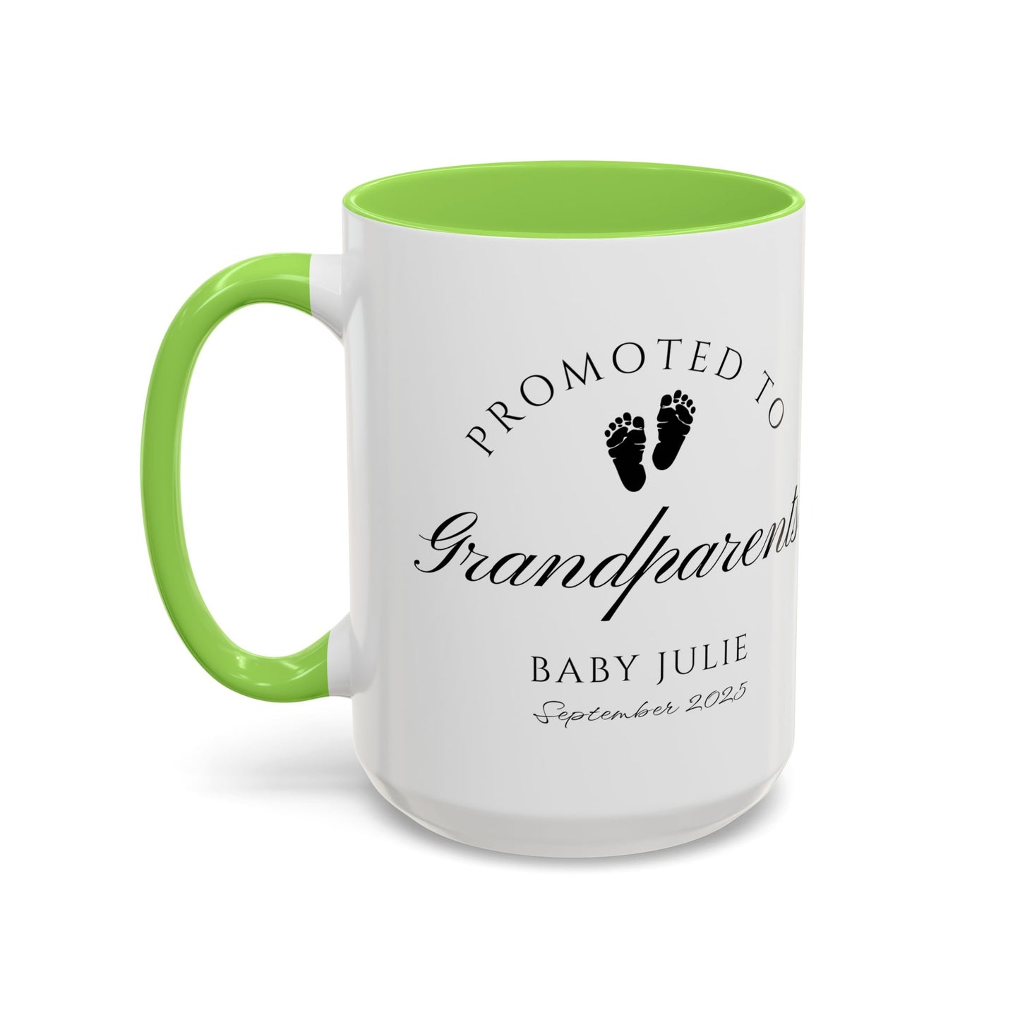 Promoted to Grandparents Mug, Pregnancy Announcement Coffee Cup, Baby Reveal Gift, New Grandparent Mug, Personalized Baby Announcement