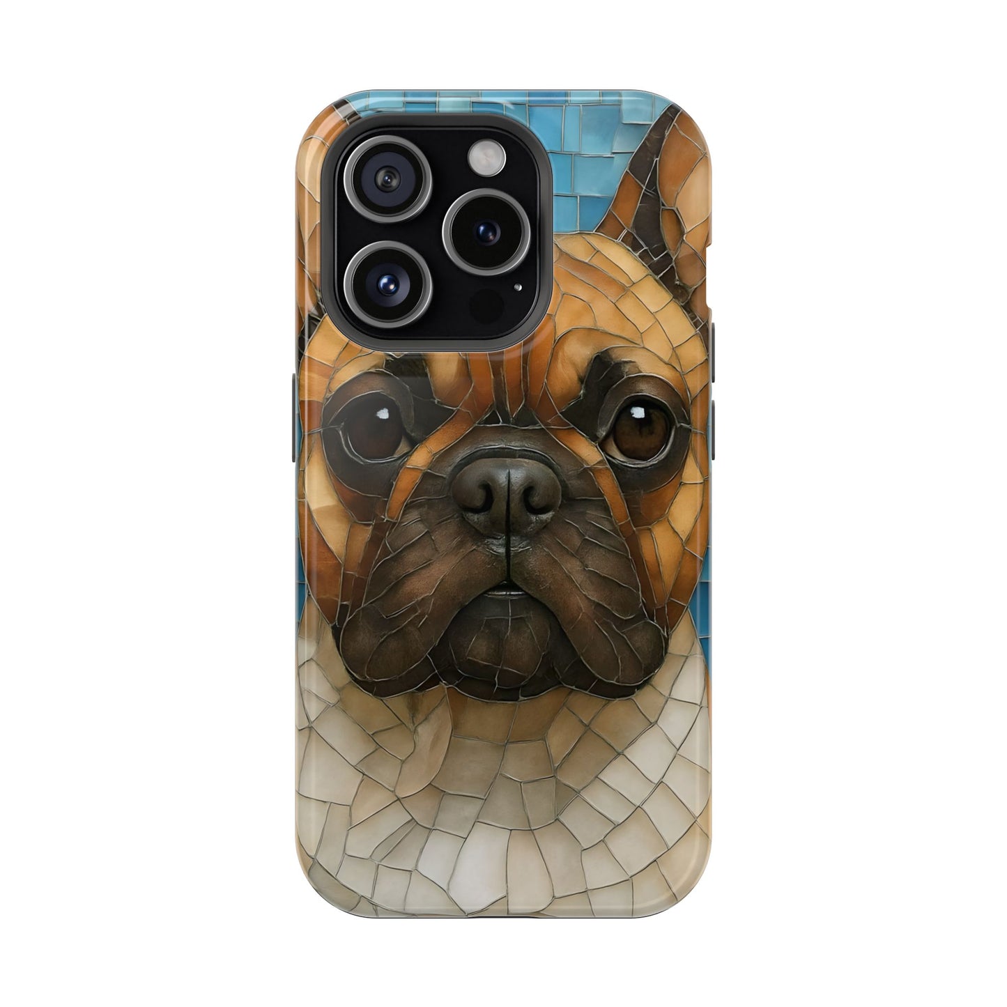 French Bulldog Mosaic Phone Case, French Bulldog Art, Dog iPhone Case, Frenchie Mom, French Bulldog Gift, Dog Lover