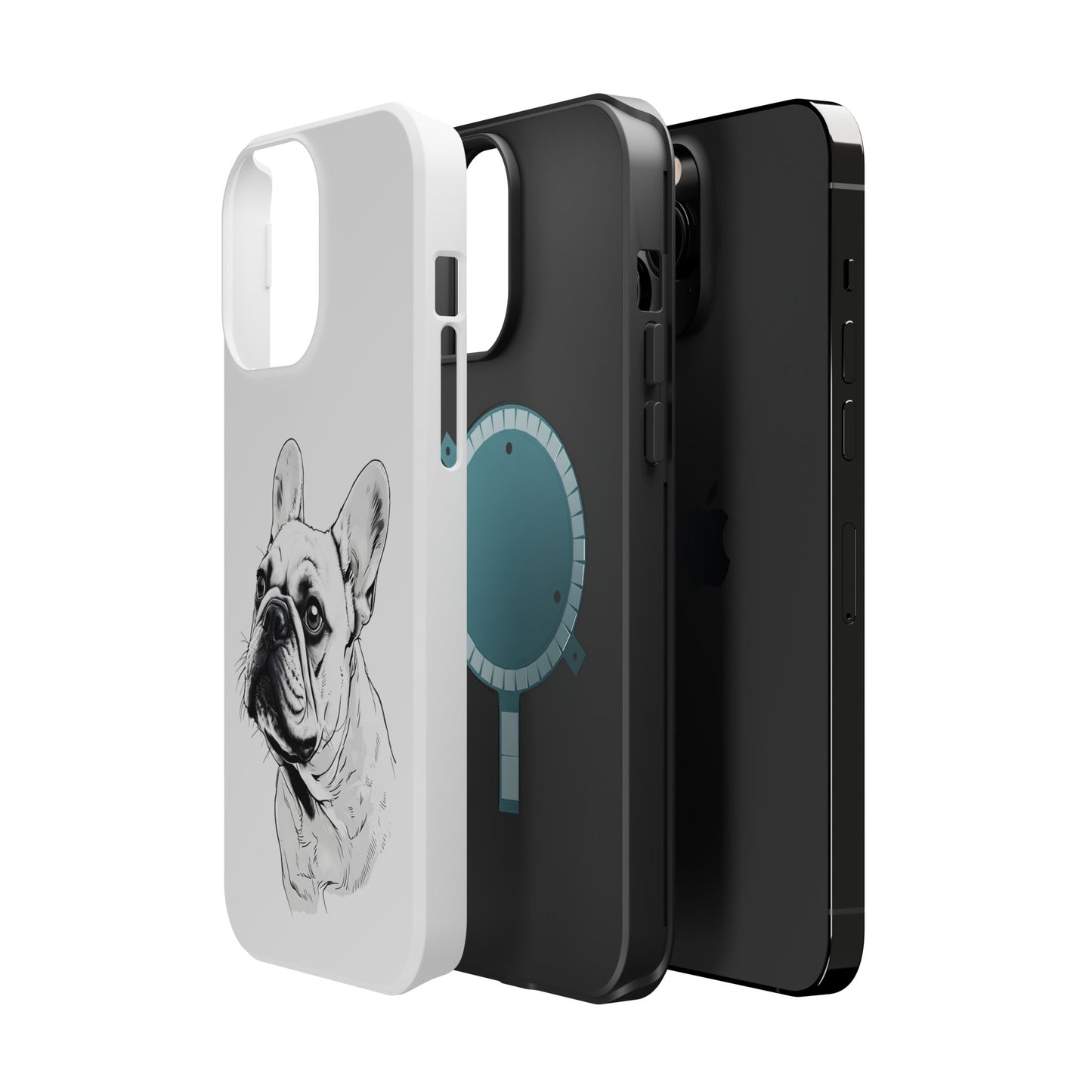 French Bulldog Magnetic Phone Case, Custom Pet Case, Durable Phone Accessories, Gift for Dog Lovers, Unique Phone Protection