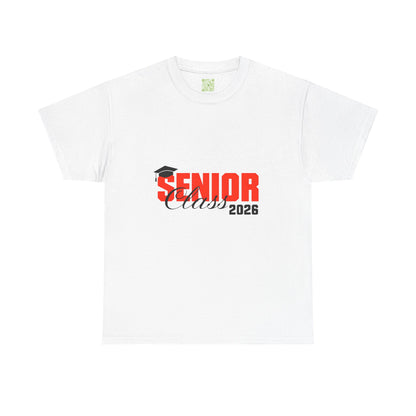 Senior Class 2026 Unisex Heavy Cotton Tee - Graduation Shirt, Senior Celebration Tee, Class of 2026 Apparel, Graduation Gift, School [...]