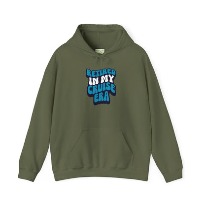 Retired in My Cruise Era Hoodie, Cozy Unisex Sweatshirt, Retirement Cruise, Travel Merch, Cruise Vibes Hoodie, Retro