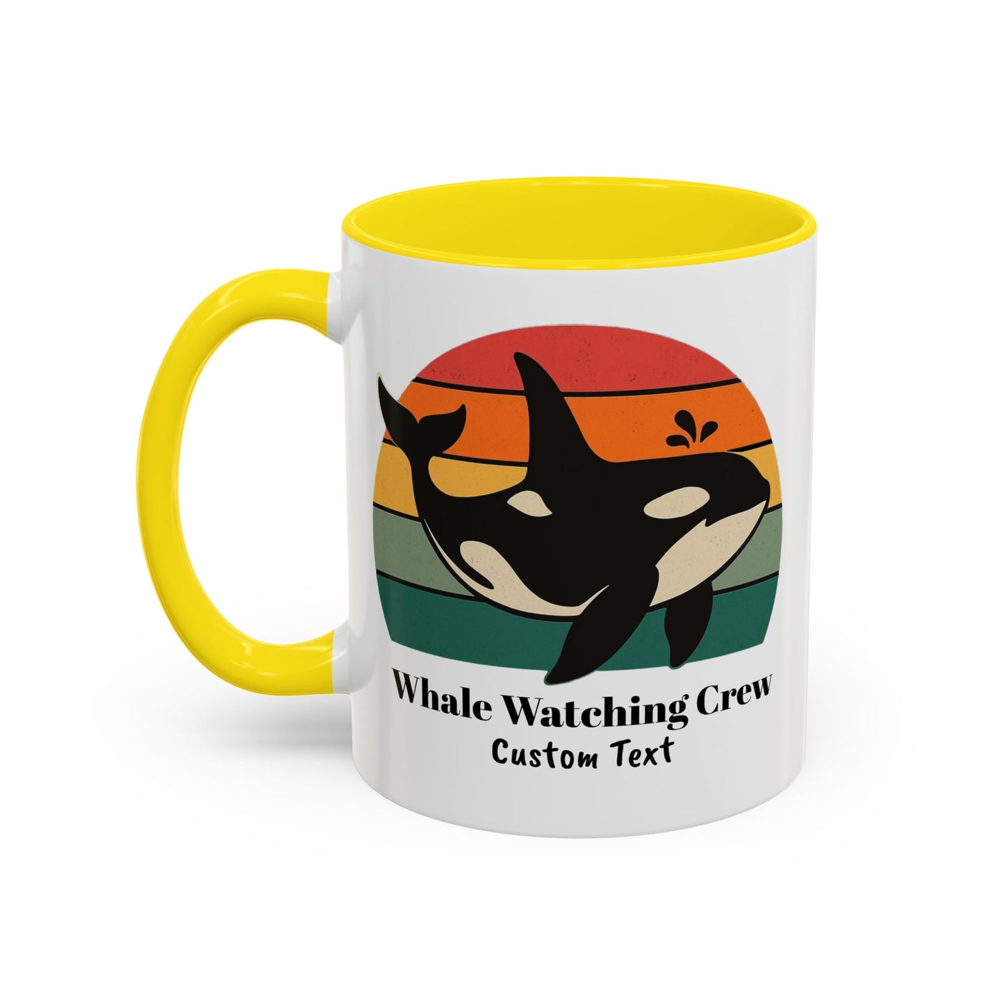 Personalized Orca Whale Coffee Mug, Whale Watching Mug, Whale Gifts, Alaskan Cruise, Blue Whale, Beluga Whale, Maui Excursion