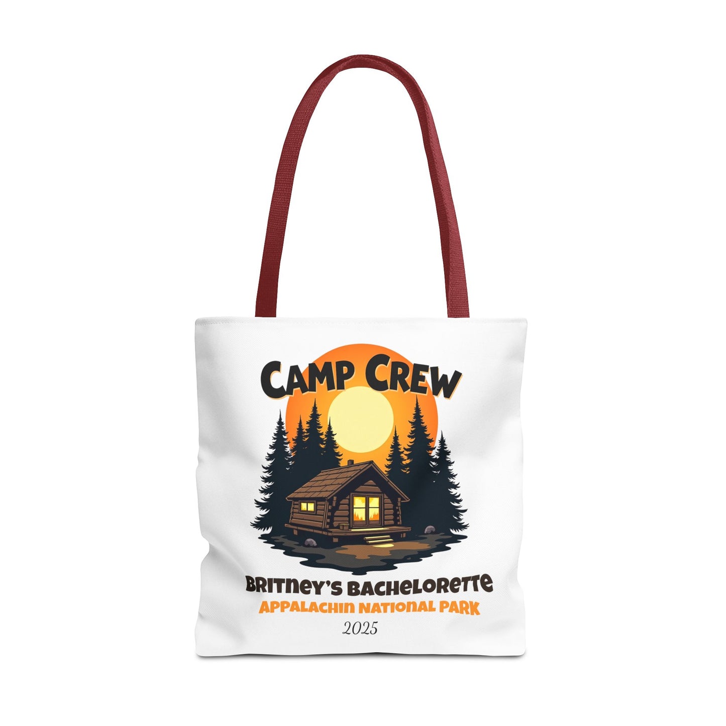 Bachelorette Camp Crew Tote Bag, Bride Beach Bag, Camp Bride, Camping Bach, Bridal Tote Bag, Custom Beach Bag