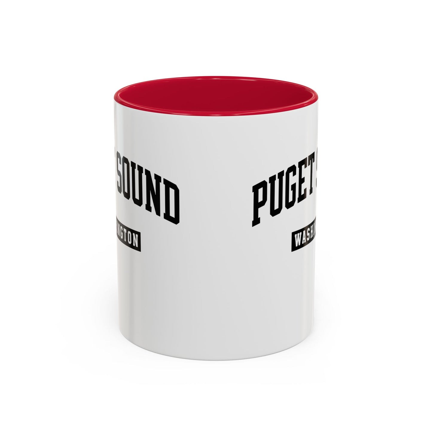 Seattle, Tacoma, Puget Sound Washington Accent Coffee Mug, Tacoma, Puget Sound Gift, Puget Sound WA, Washington Souvenir, Puget Sound Mug