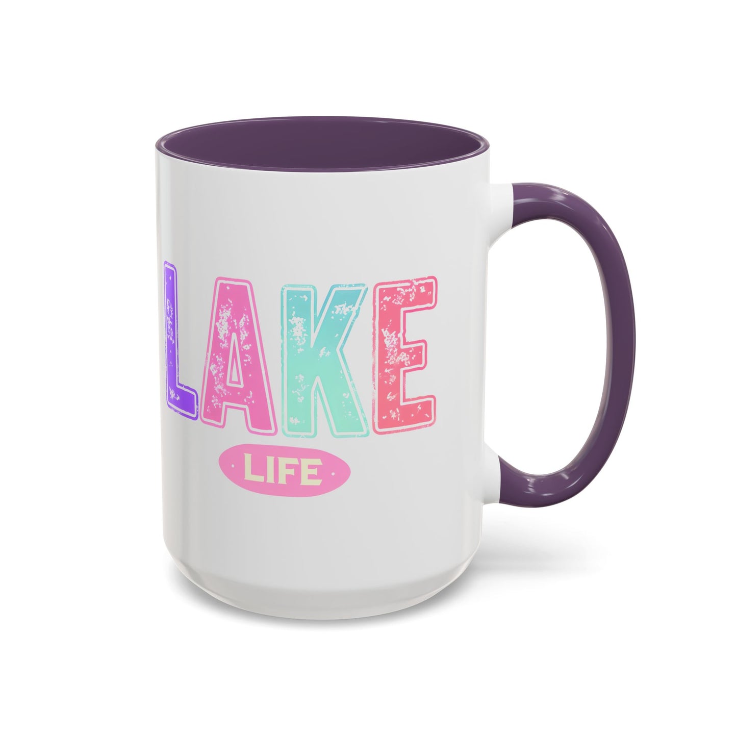 Lake Life Accent Coffee Mug, Great Lakes Mug, Michigan Gifts, Lake Vibes, Modern Mug, Lake House Gifts, Lakehouse Decor