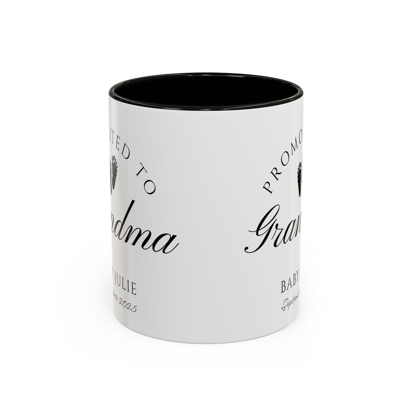 Promoted to Grandma Mug, Pregnancy Announcement Coffee Cup, Baby Reveal Gift, New Grandparent Mug, Grandma to Be Gift, Custom Baby Announcement