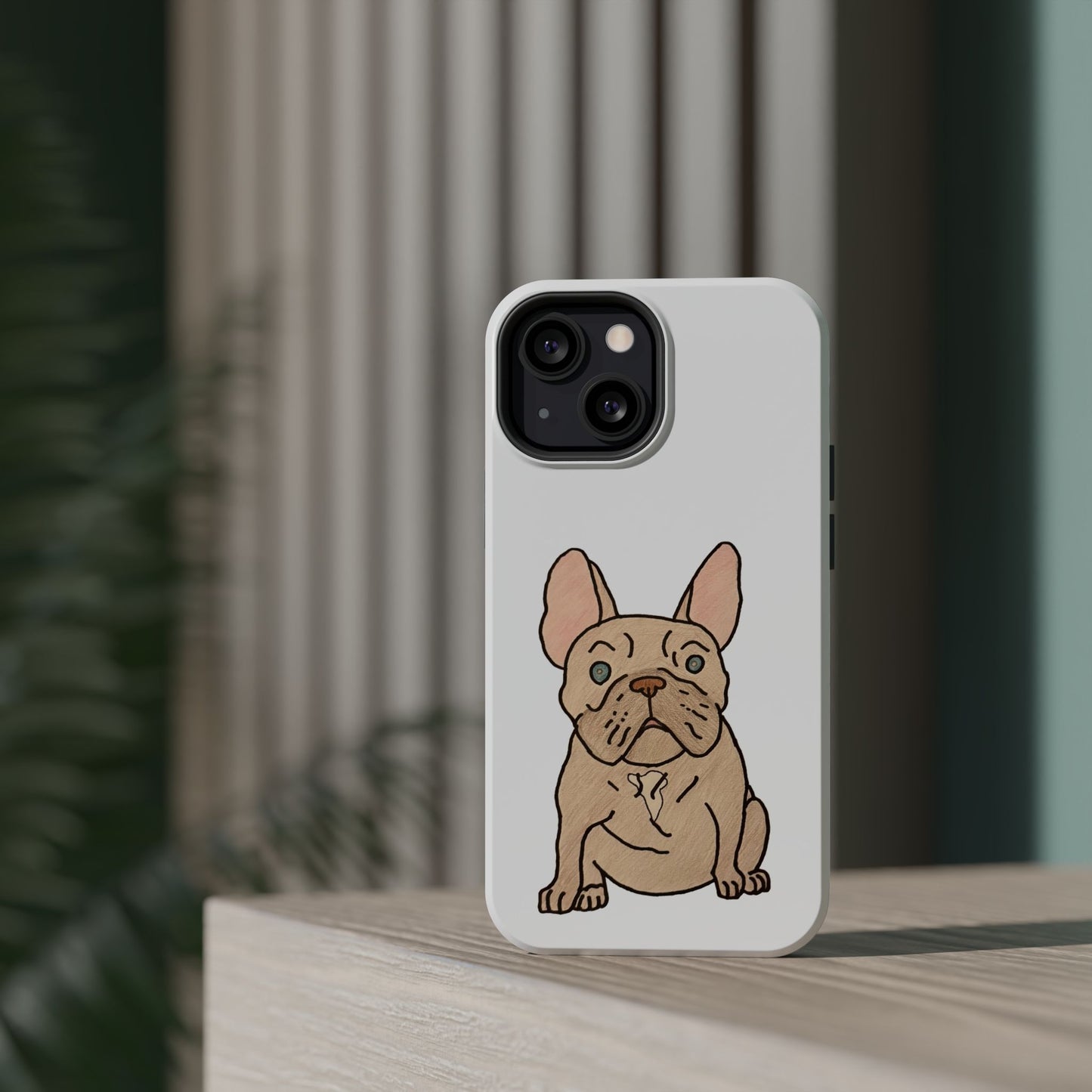 French Bulldog Magnetic Tough Case, Cute Pet Phone Cover, Dog Lover Gift, MagSafe Phone Protector, Unique Phone Accessory
