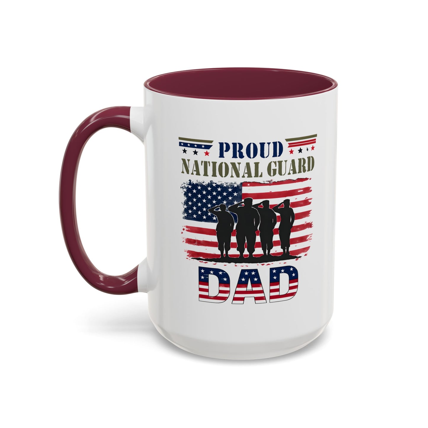 National Guard, Proud Dad Coffee Mug, Army National Guard, Veteran Appreciation, Military Family Gift, Gift For Heroes