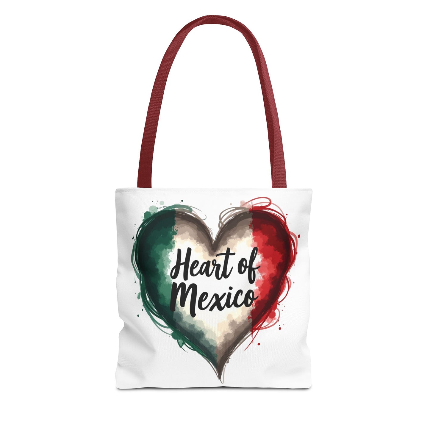 Heart of Mexico Tote Bag, Hispanic Heritage Bag, Mexican Pride Tote, Mexican Culture Bag, Brown Pride, Weekender Bag