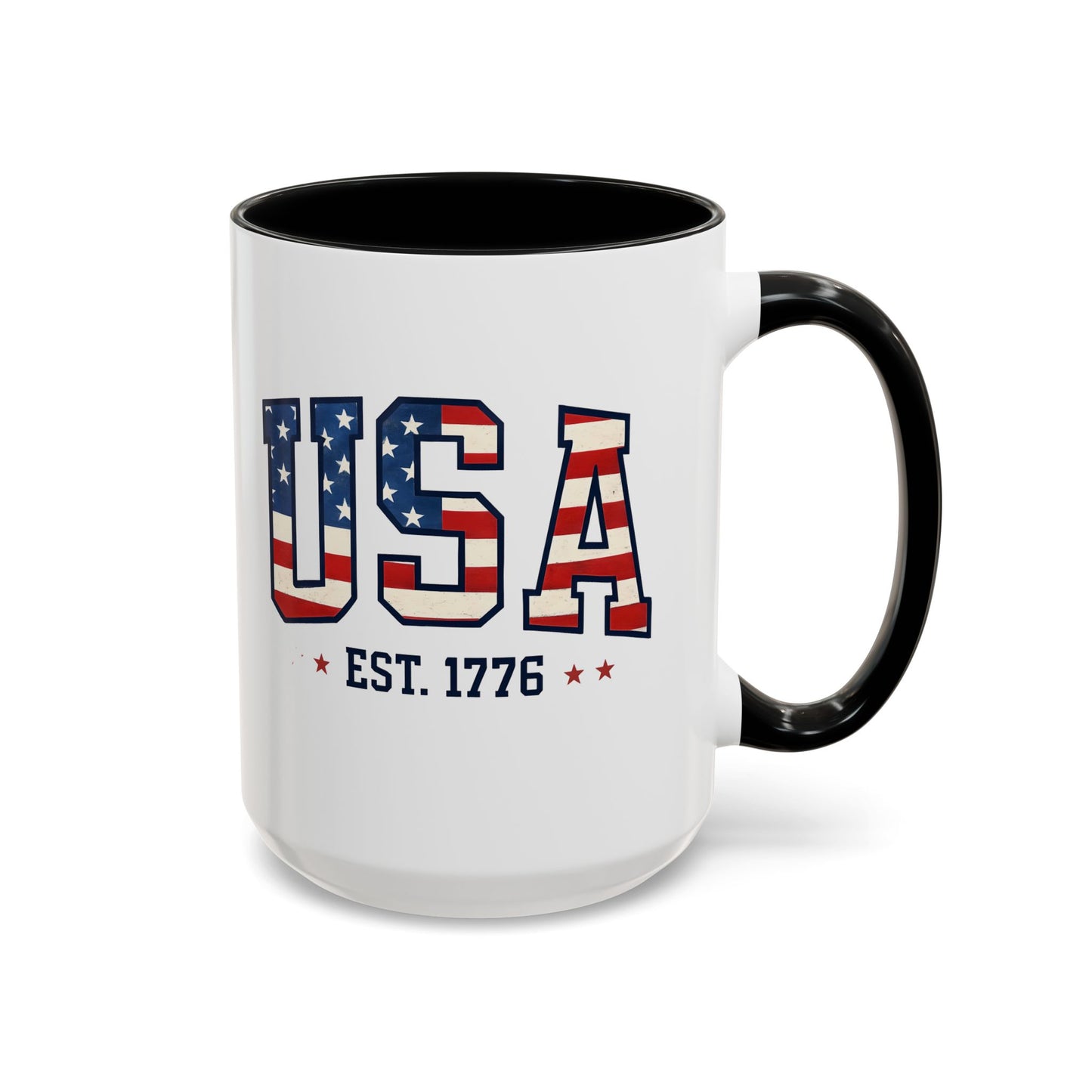 USA Patriotic Coffee Mug, Memorial Day Mug, American Flag Mug, Patriotic Mug, Freedom Cup, USA Flag Mug, Fourth of July