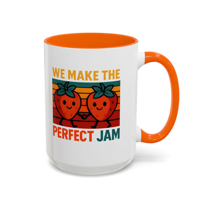 Humorous Strawberry Jam Coffee Mug, Summer Vibes Mug, Strawberry Mug, Food Humor Mug, Hilarious Mug, Gift Idea