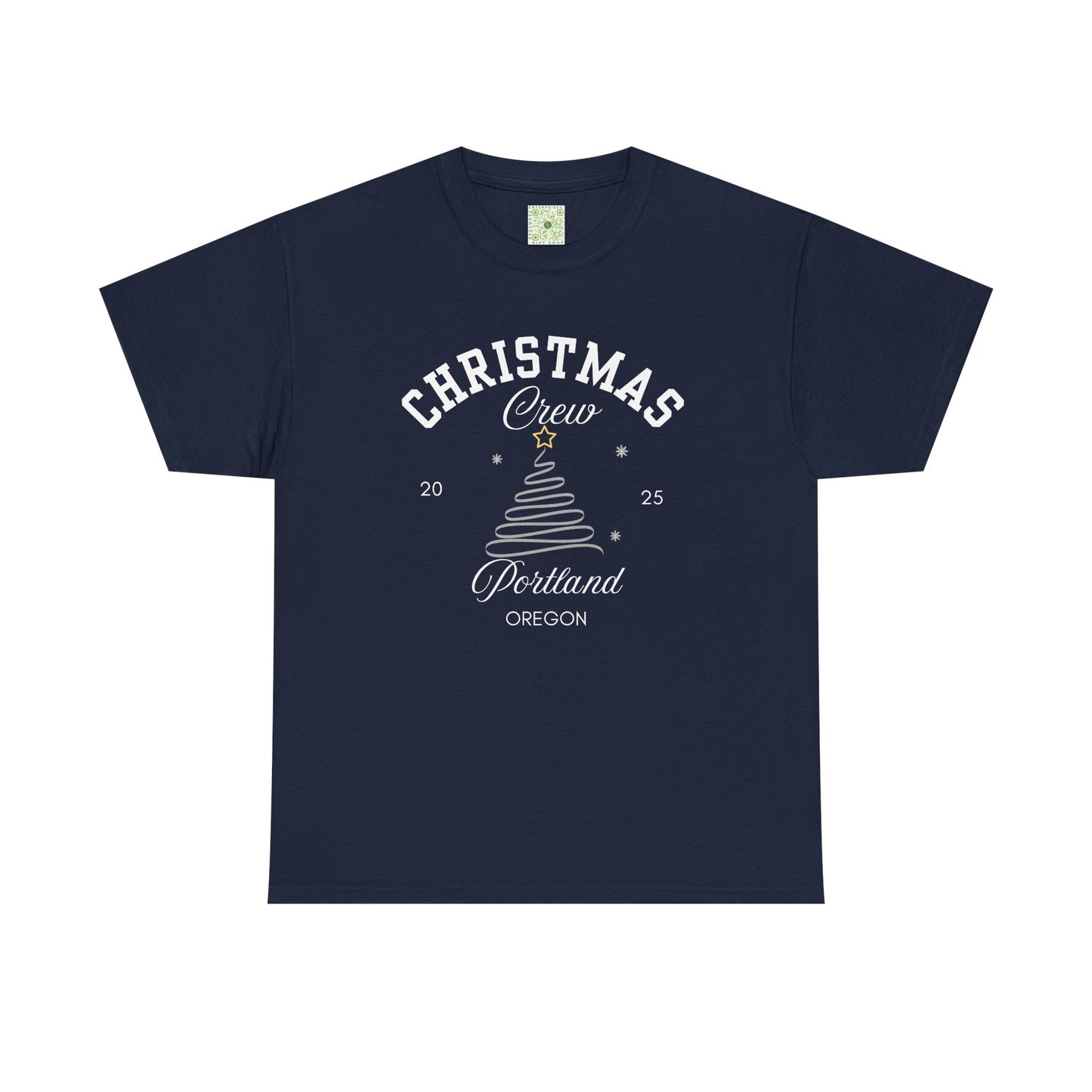 Christmas Crew Shirt 2025, Personalized Holiday Matching Tee, Family Vacation Christmas Outfit