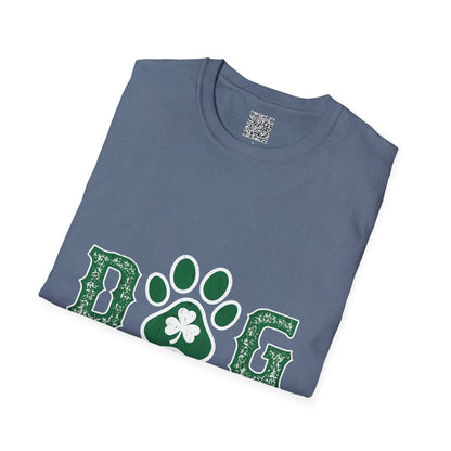 Dog Mama T-Shirt - Unisex Pet Lover Tee, Dog Paw Print Shirt, Dog Mom Gift, Casual Wear for Animal Lovers