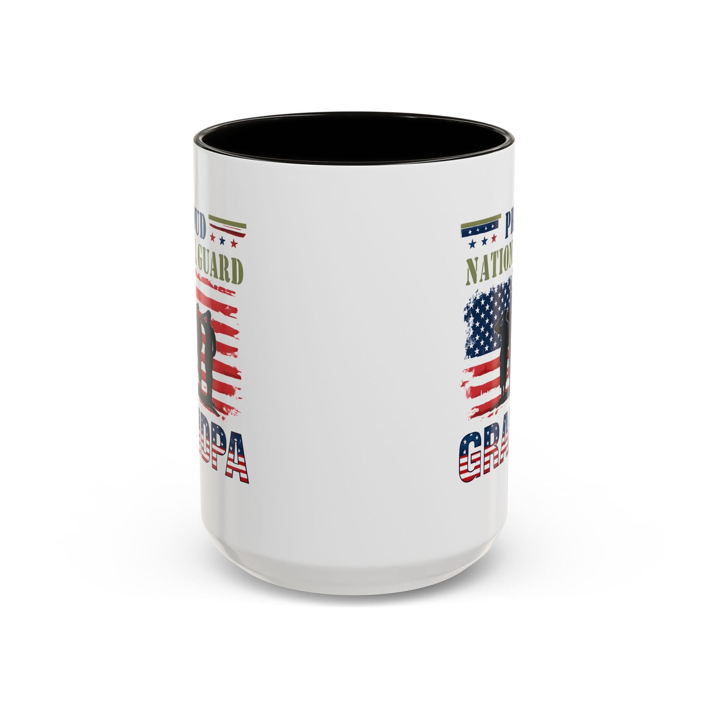 National Guard, Proud Grandpa Coffee Mug, Veteran Appreciation, Gift for Heroes, Military Family Gift