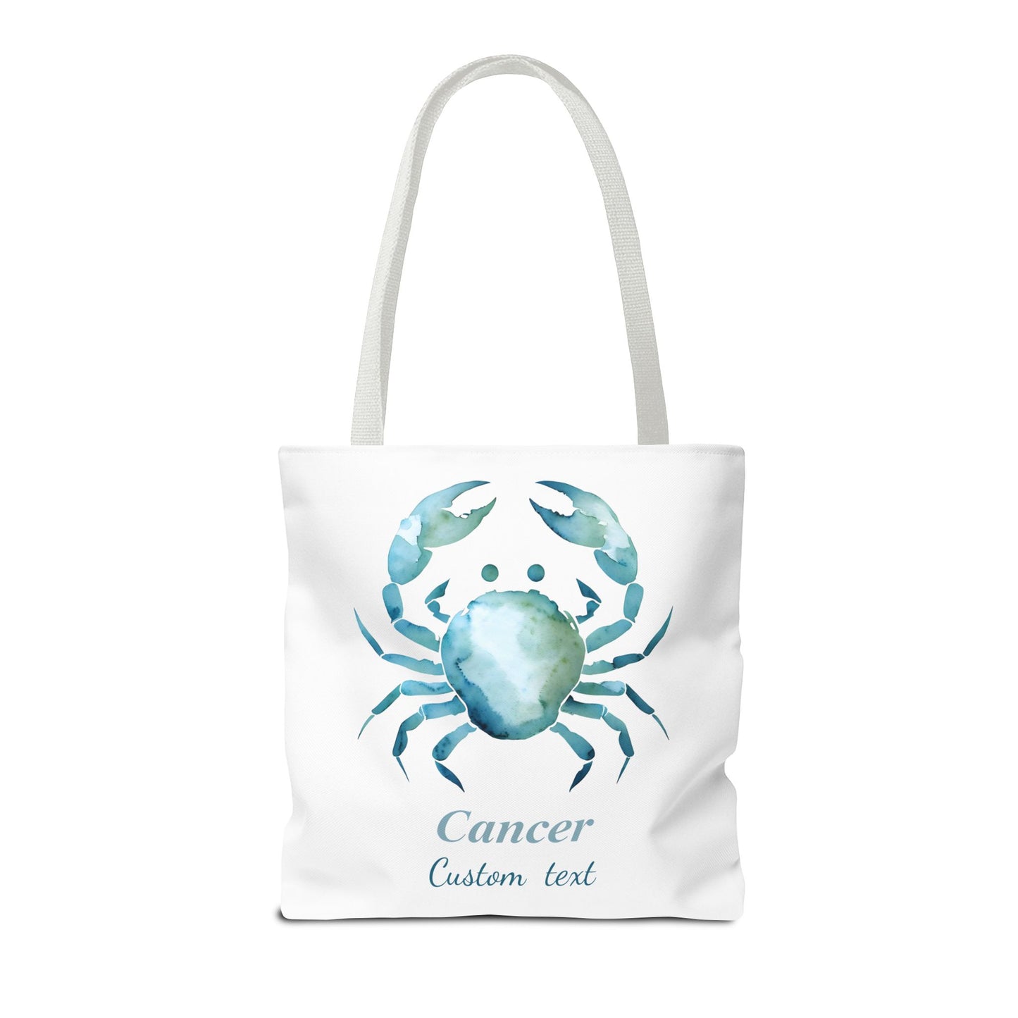 Cancer Zodiac Personalized Tote Bag, Astrology Lover Gift, Artistic Tote Bag, Trendy Tote Bag, Weekender Bag