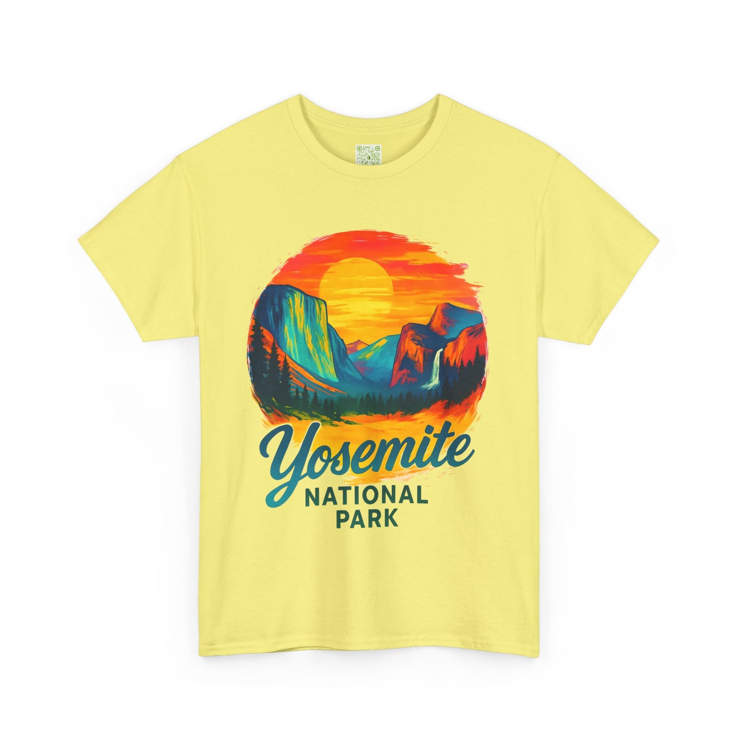 Retro Sunset Yosemite National Park Tee, Yosemite Shirt, Yosemite Gift, Wildflower Yosemite, Yosemite El Capitan