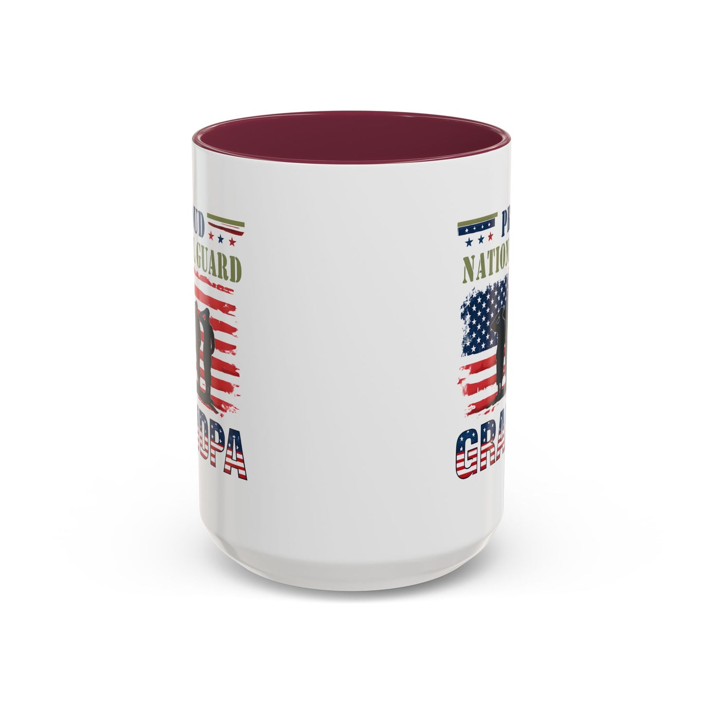 National Guard, Proud Grandpa Coffee Mug, Veteran Appreciation, Gift for Heroes, Military Family Gift