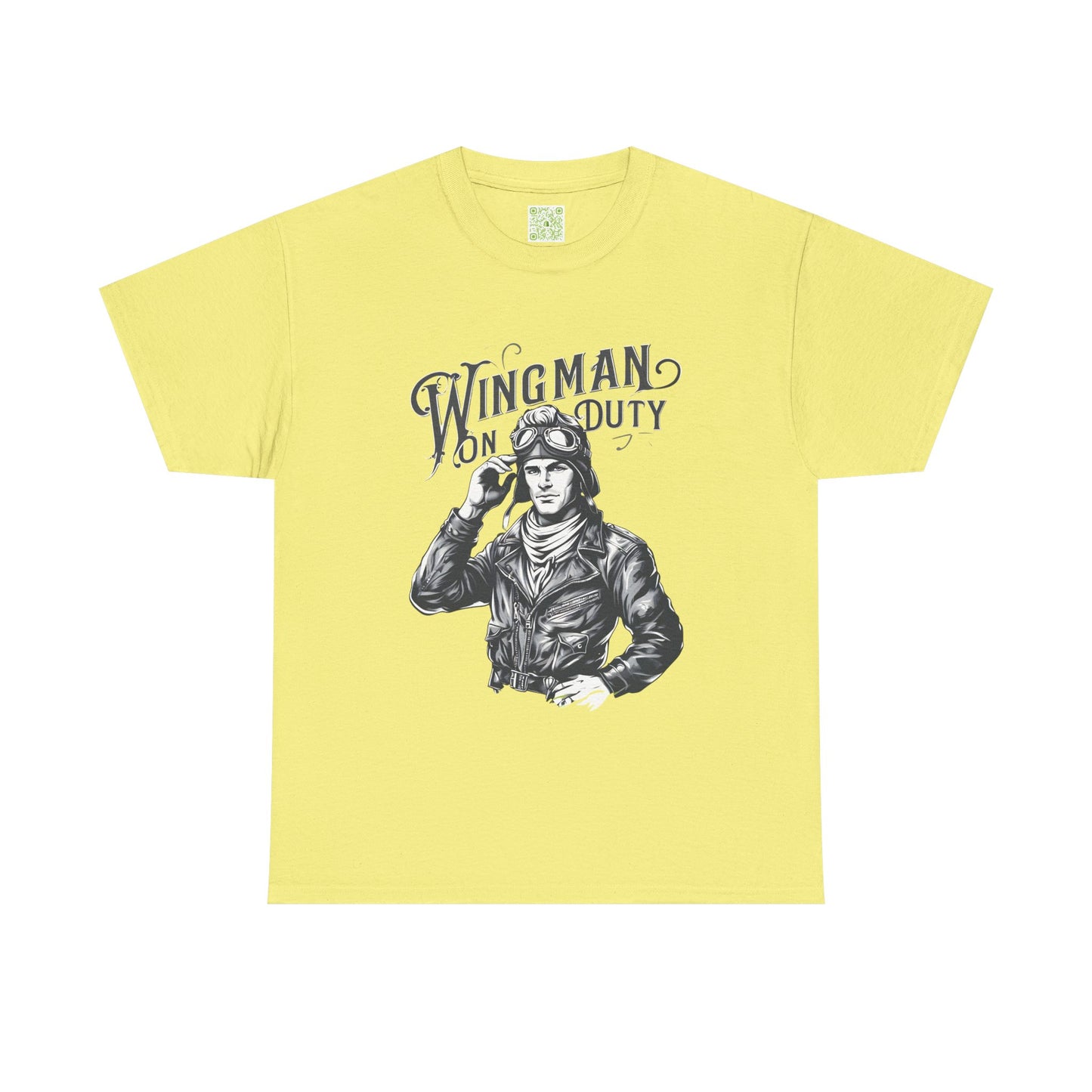 Wingman on Duty TShirt, Unisex Wingman Tee, Best Friend Gift, Gift for Him, Adventure Apparel, Casual Heavy Cotton Shirt, Leader Night Out