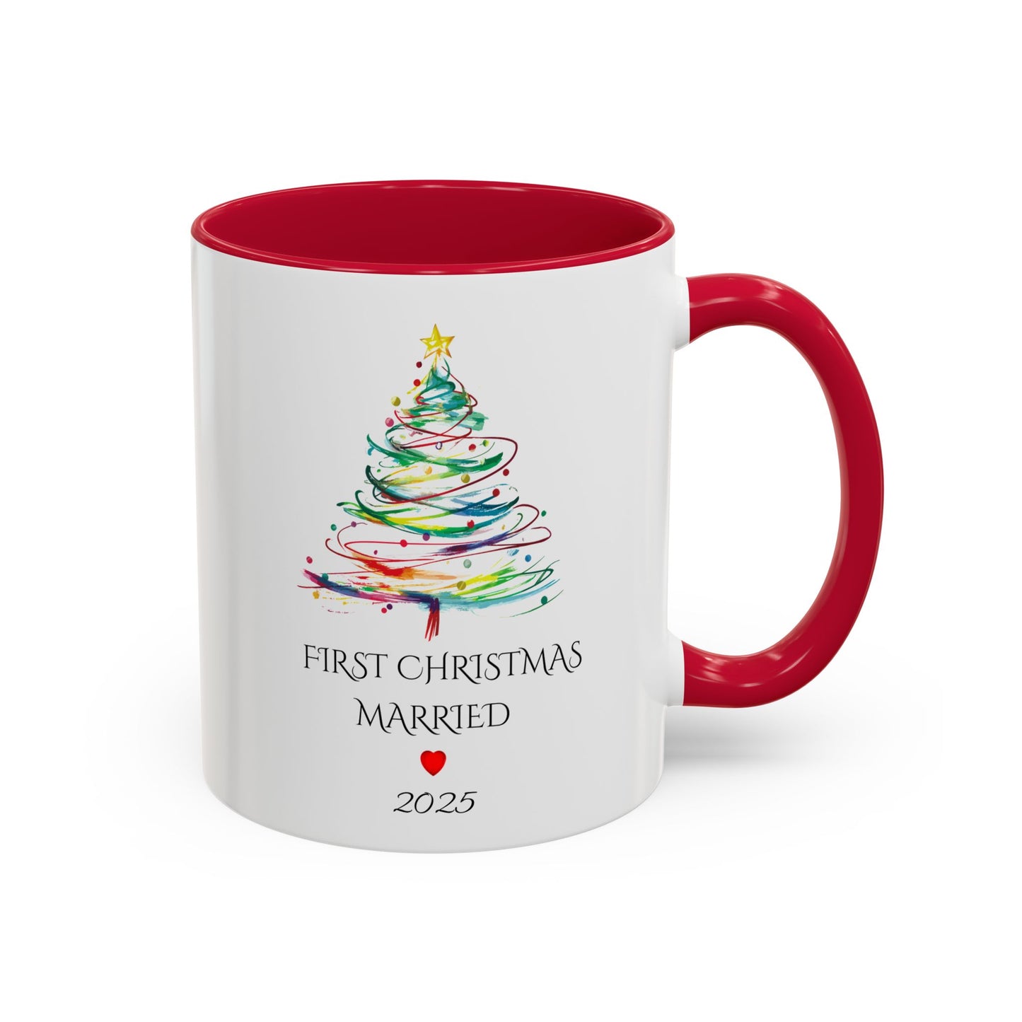 First Year Married Mug, Mr and Mrs Mug, Couple Mug, First Christmas Married, Just Married Gift, Newlywed Gift Ideas