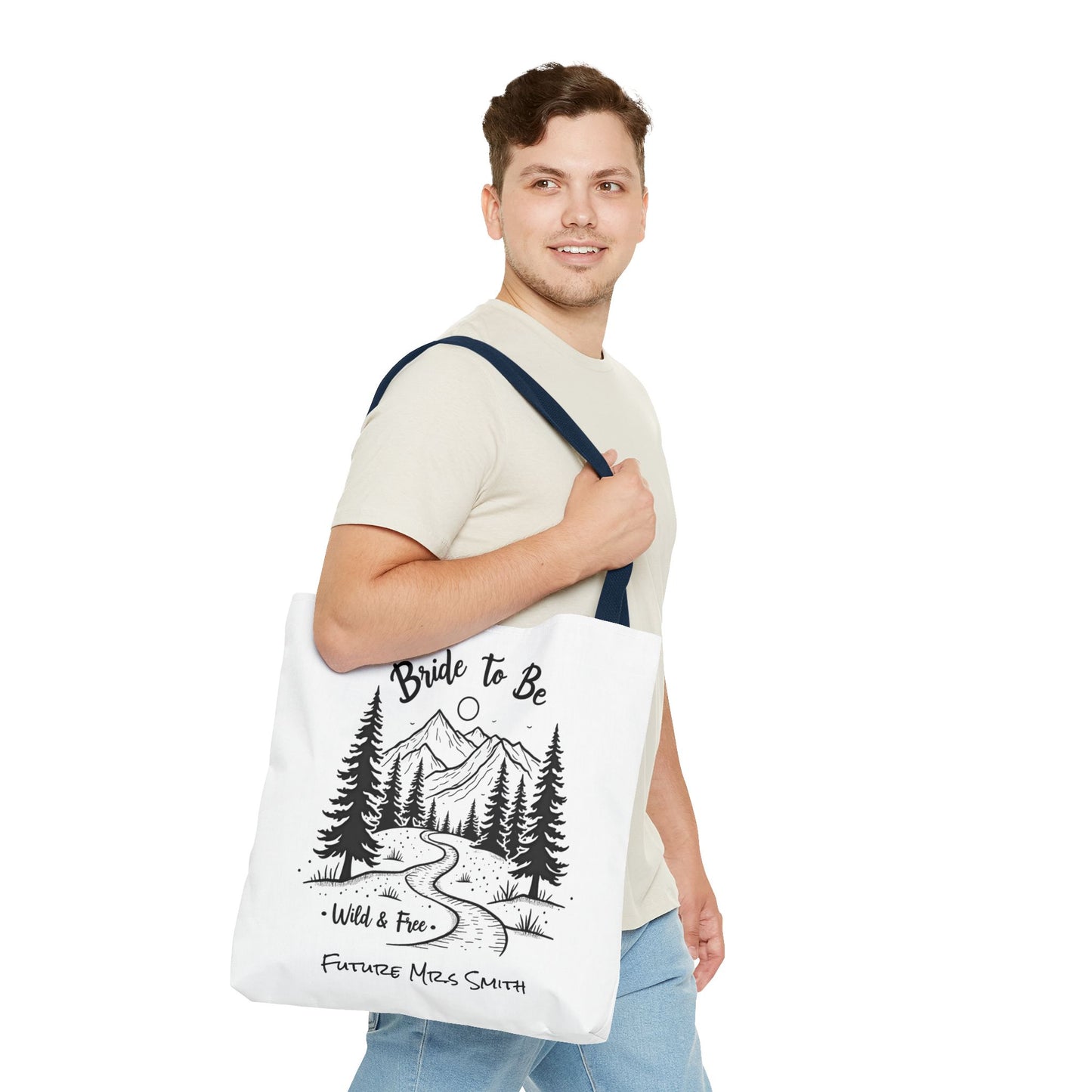 Personalized Bride To Be Tote, Bride Tote Bag, Bridesmaid Tote Bags, Hen Party Favors, Bride Tribe, Bride Squad