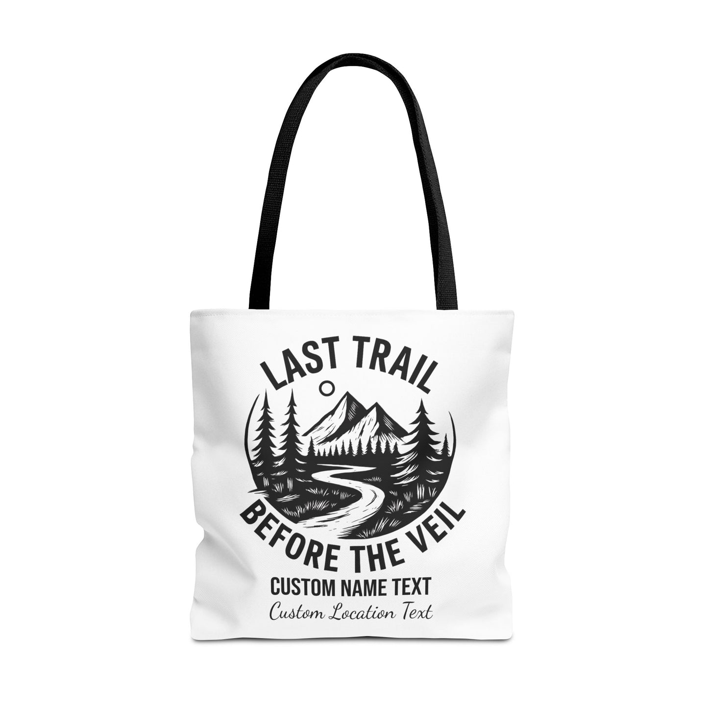 Bachelorette Last Trail Before the Veil Tote, Bride Tote Bag, Bridesmaid Tote Bags, Hen Party Favors, Bride Squad