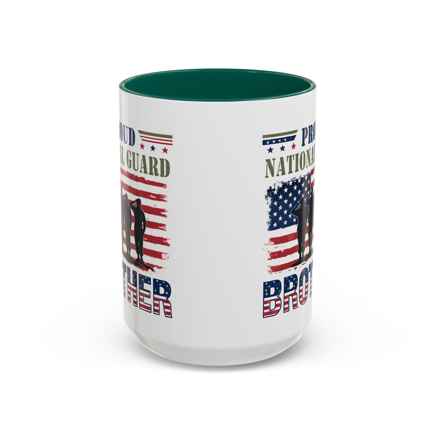 National Guard, Proud Brother Coffee Mug, Veteran Appreciation Mug, Military Family Gift, Army Gifts, Tactical Gifts