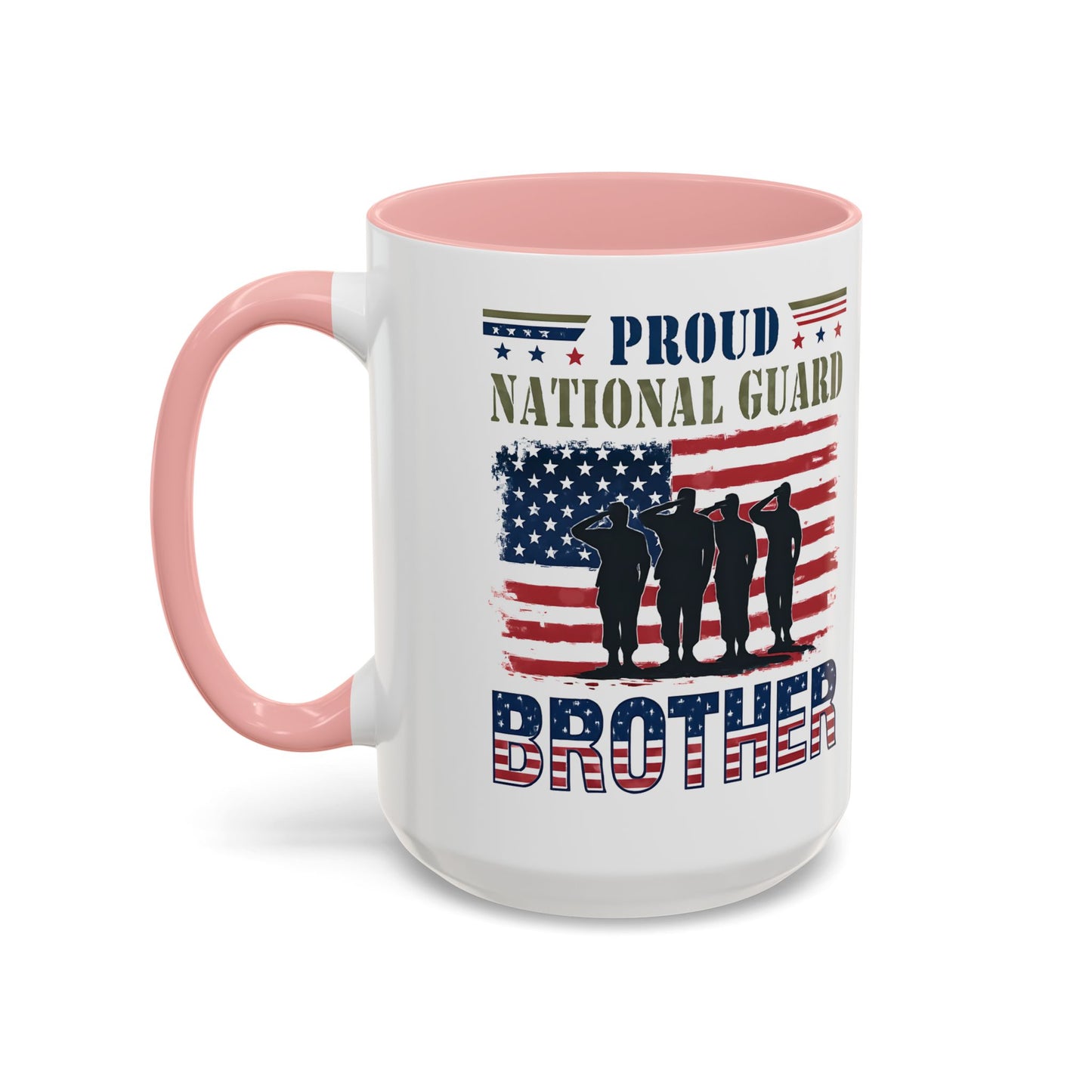 Proud National Guard Brother Coffee Mug, Veteran Appreciation Mug, Military Family Gift, Army Gifts, Tactical Gifts