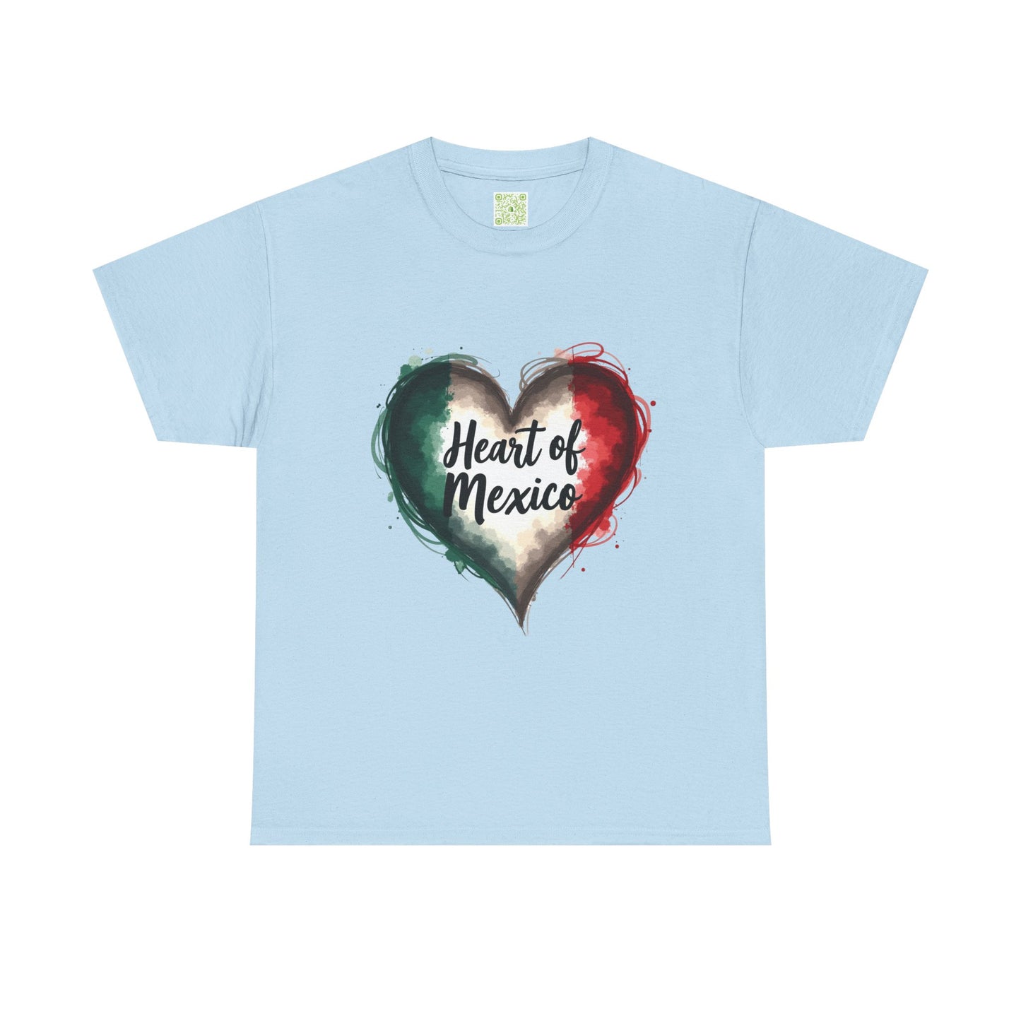 Viva la Vida Heart of Mexico Tee, Unisex Cotton Tee, Celebrate Mexican Heritage, Cinco de Mayo, Gift for Culture Lovers, Mexican Pride Tee