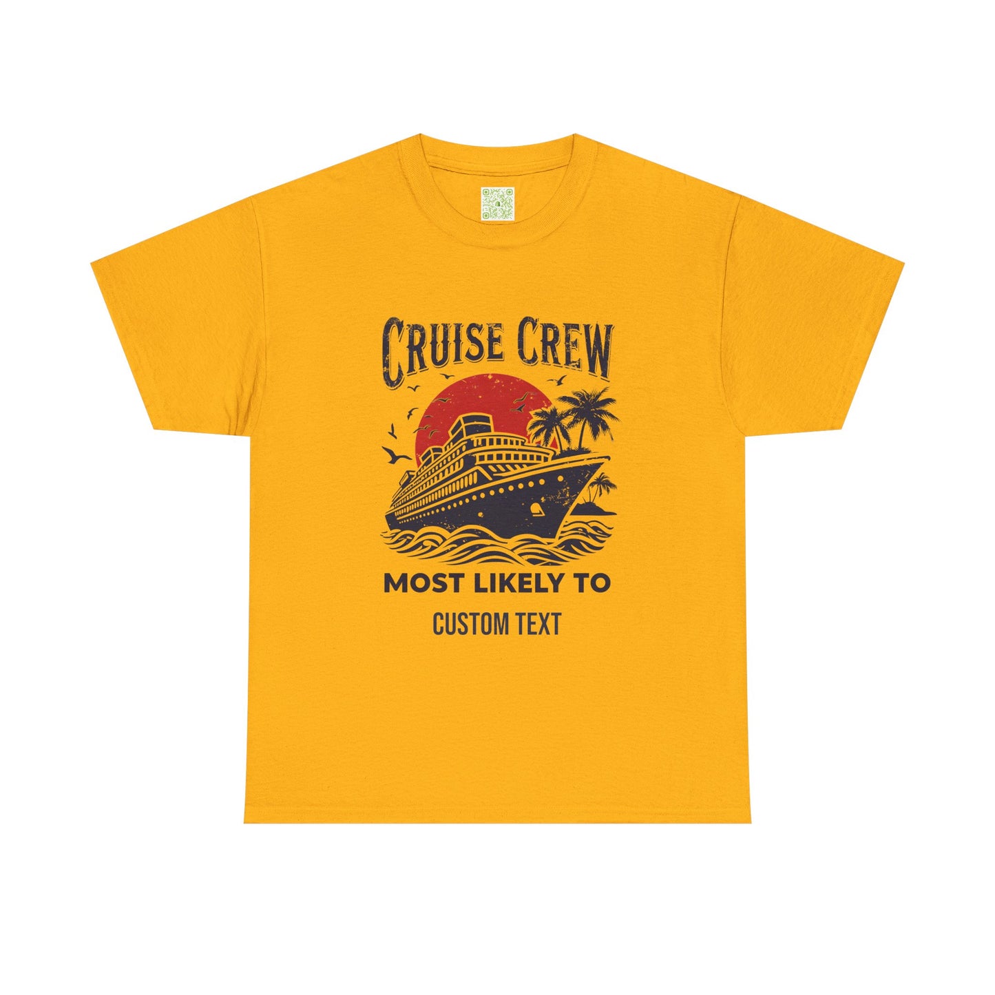 Custom Cruise Crew Unisex Tee, Cruise Shirts, Group Cruise Shirt, Birthday Cruise Tee, Family Cruise Shirt