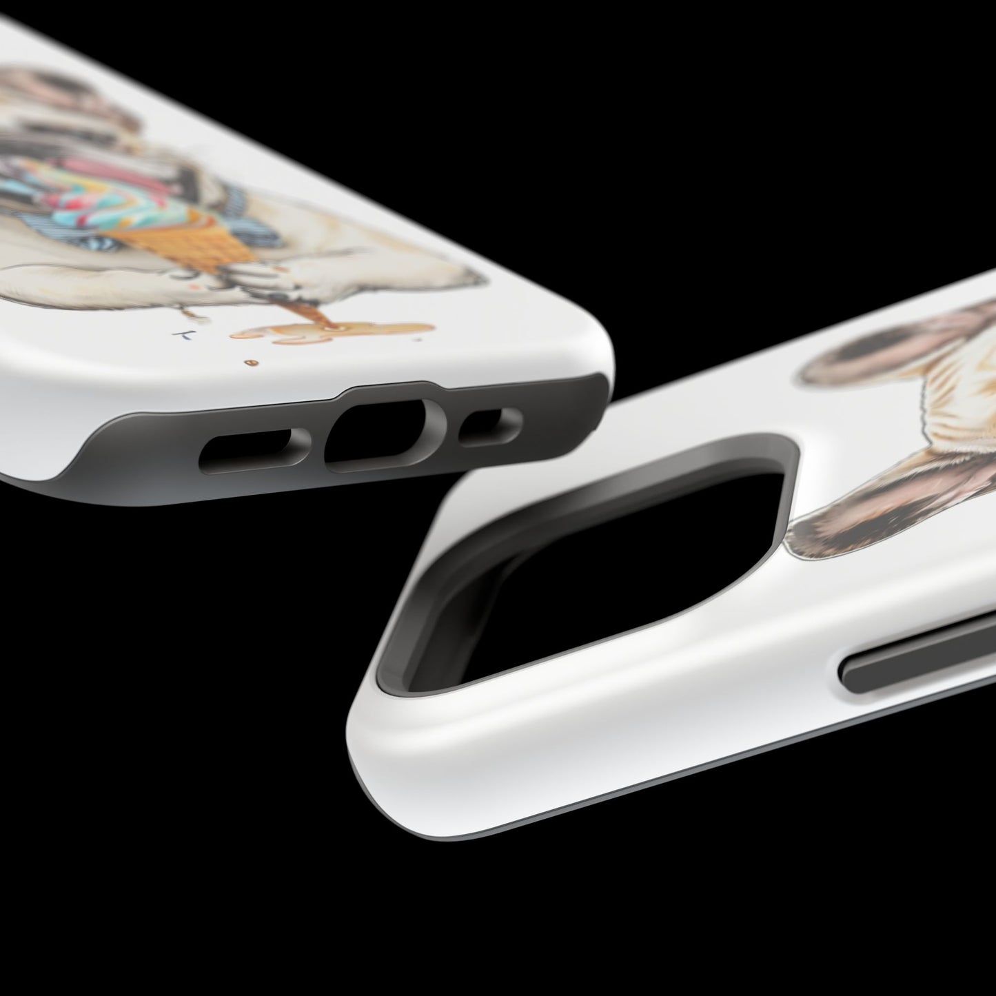 French Bulldog iPhone Case, Ice Cream Phone Case, Frenchie Mom Gift, Dog Phone Case, French Bulldog Lover Gift