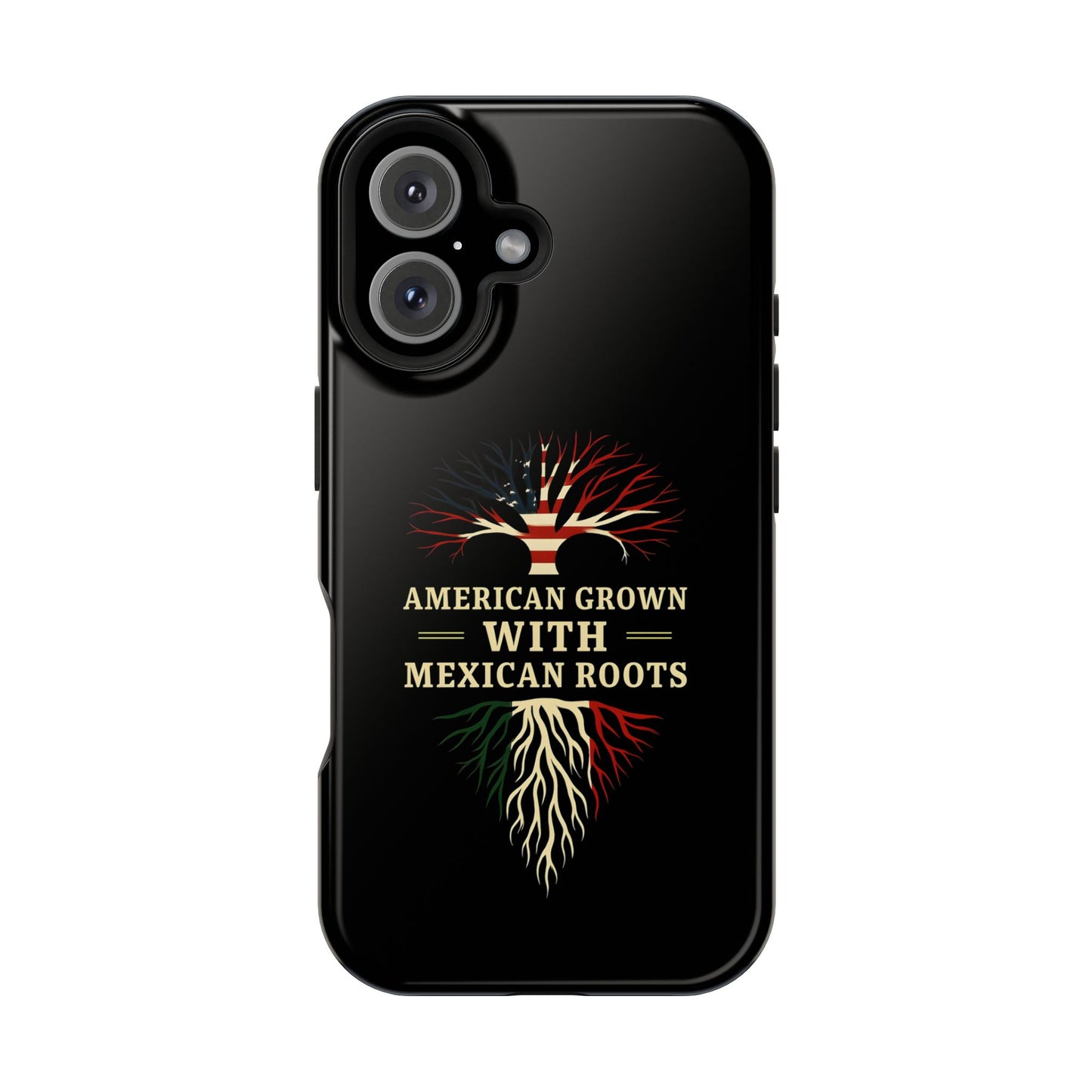 American Grown Magnetic Phone Case, Custom Tough Phone Cover, Unique Phone Accessory, Gift for Her, Multicultural Pride