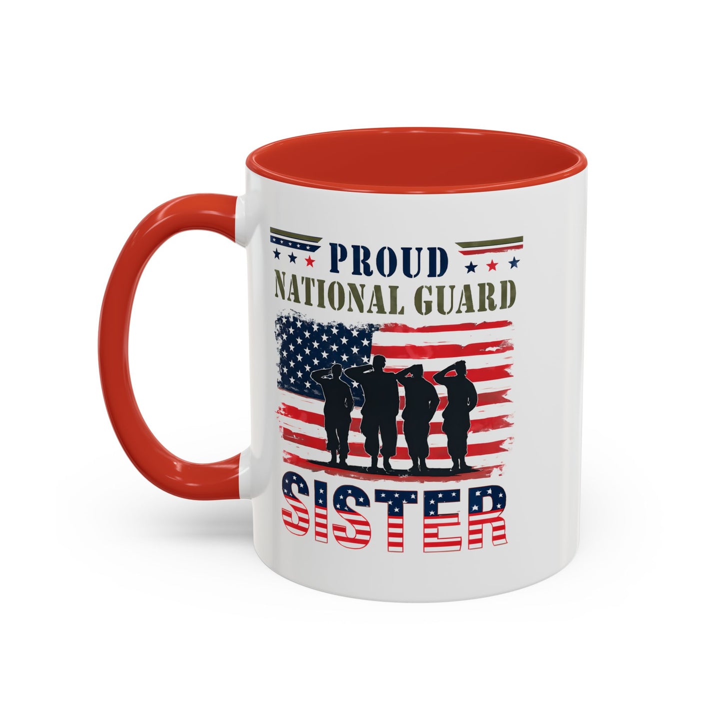Proud National Guard Sister Mug, Army National Guard, Armed Forces Gift, Veteran Appreciation, Gift For Heroes