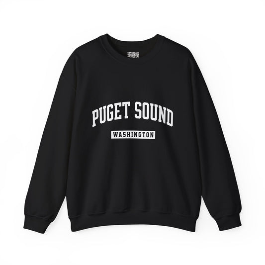 Puget Sound Washington Crewneck Sweatshirt, Tacoma, WA Pullover, Washington Vacation Gift, Unisex Washington Shirt, Souvenir